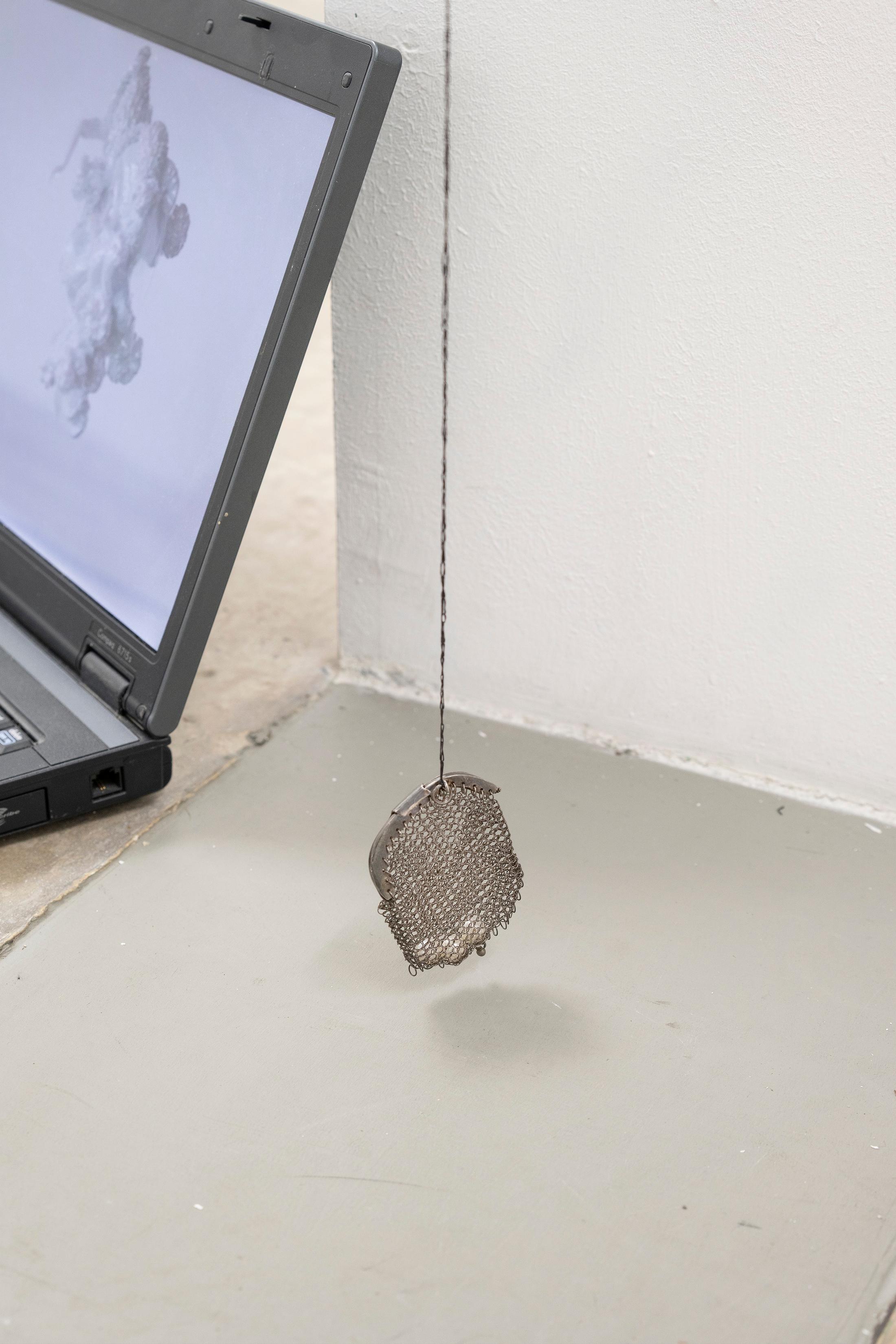 Exhibition View Group Show «THIS MESSAGE COULD BE FOR YOU» at Milieu, Berne, 2023 / Photo: Claude Barrault / Courtesy: the artists and Milieu