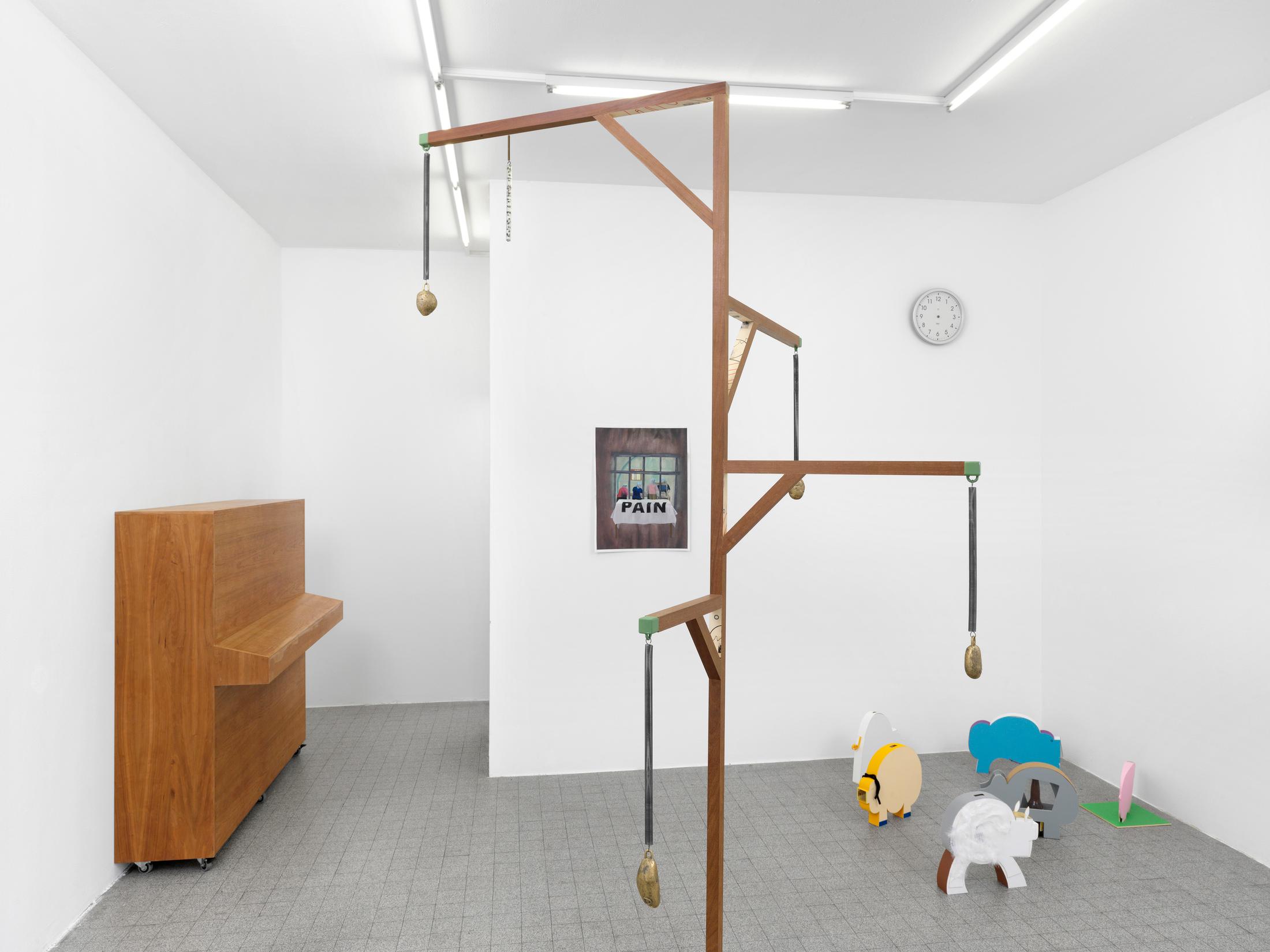 Installation View "You have everything to learn, everything that can not be learned" at Truth and Consequences / Photo: Annik Wetter / Courtesy: The artists and the gallery