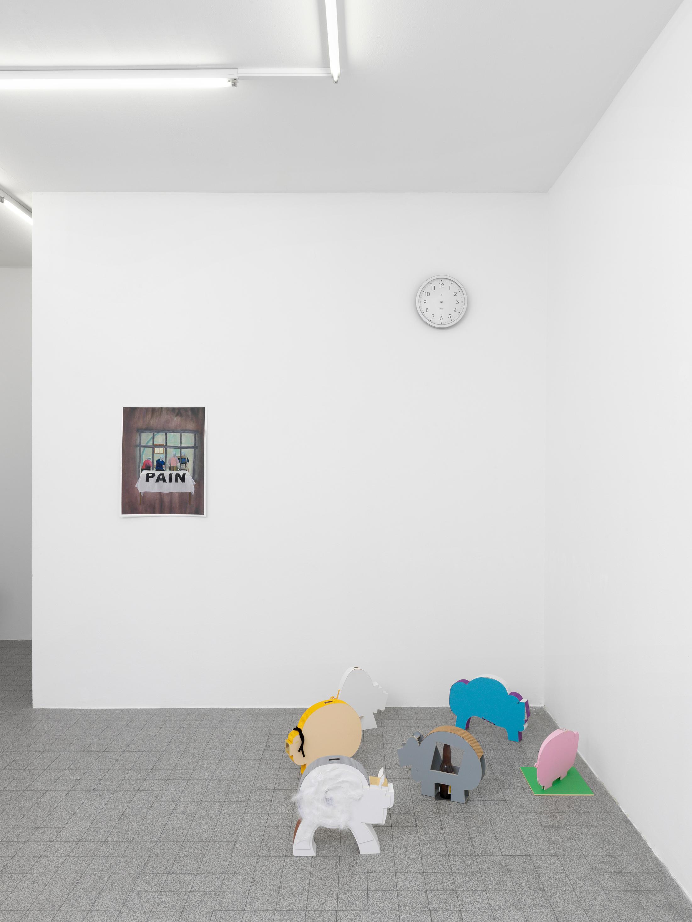 Installation View "You have everything to learn, everything that can not be learned" at Truth and Consequences / Photo: Annik Wetter / Courtesy: The artists and the gallery