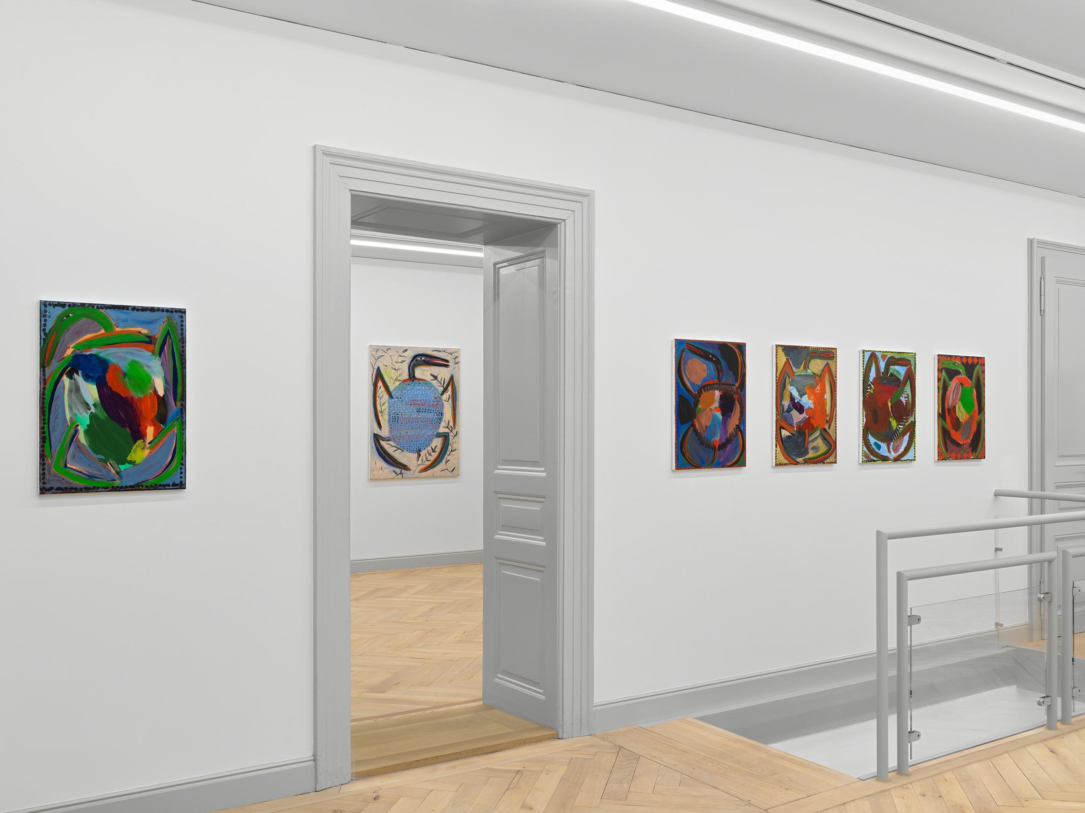 Exhibition View Josh Smith Soloshow «Life» at Galerie Eva Presenhuber, Rämistrasse, Zurich, 2020 / © Josh Smith / Photo: Stefan Altenburger / Courtesy: the artist and Galerie Eva Presenhuber, Zurich / New York