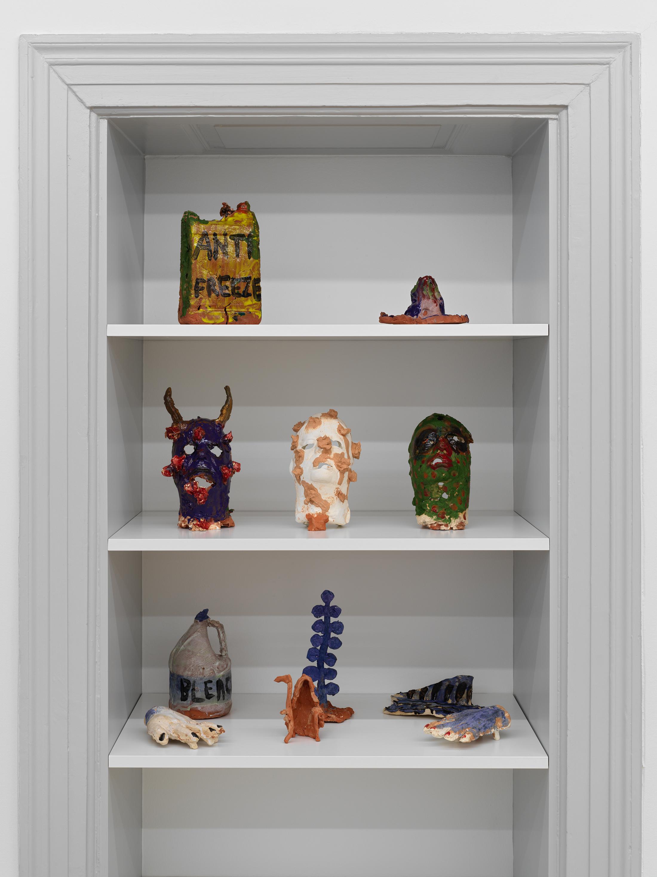 Exhibition View Josh Smith Soloshow «Life» at Galerie Eva Presenhuber, Rämistrasse, Zurich, 2020 / © Josh Smith / Photo: Stefan Altenburger / Courtesy: the artist and Galerie Eva Presenhuber, Zurich / New York