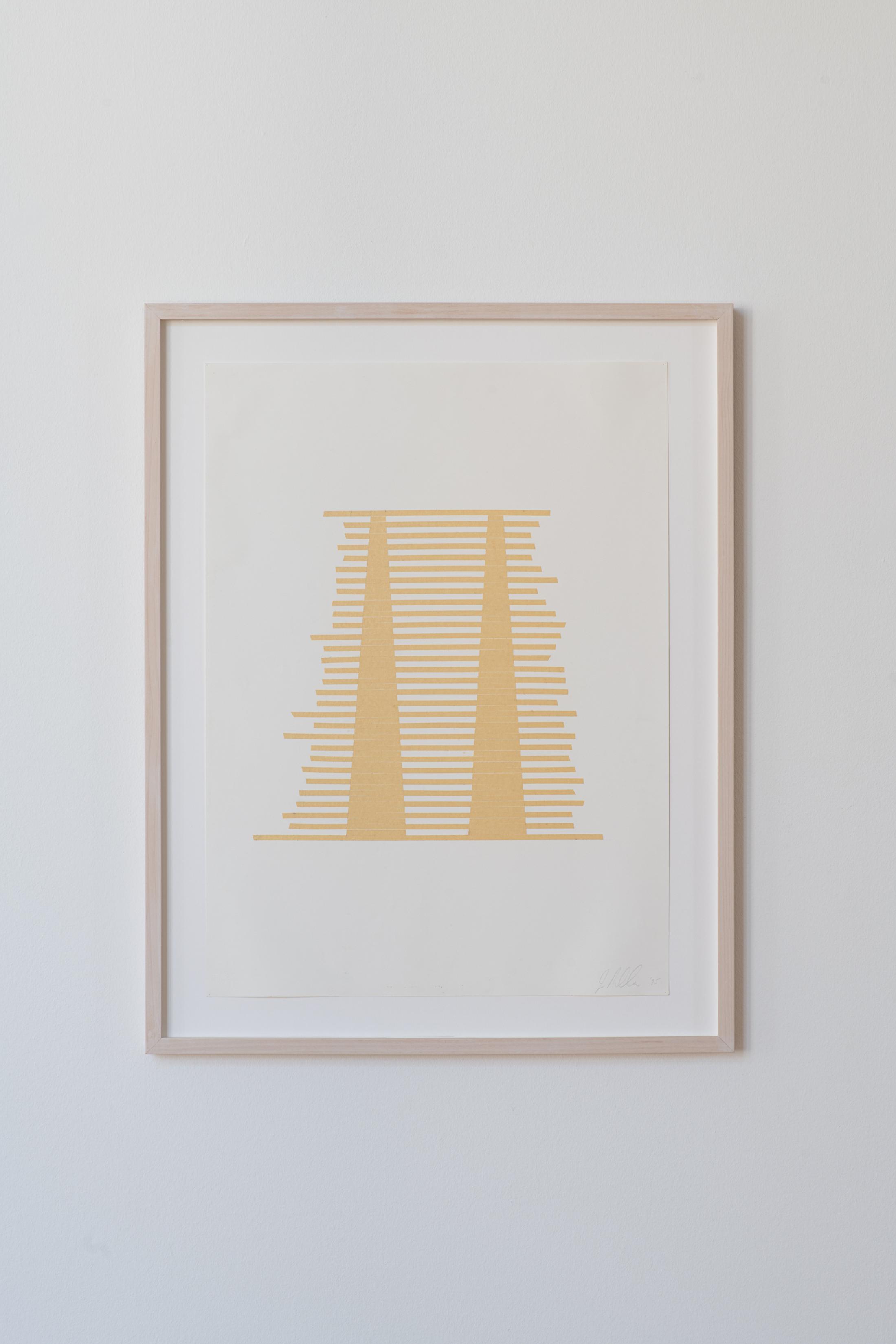 Installation View Judy Millar Soloshow «The Future and the Past Perfect ; view on Untitled, 1995» at Kunstmuseum St. Gallen, 2019 / Photo: Sebastian Stalder