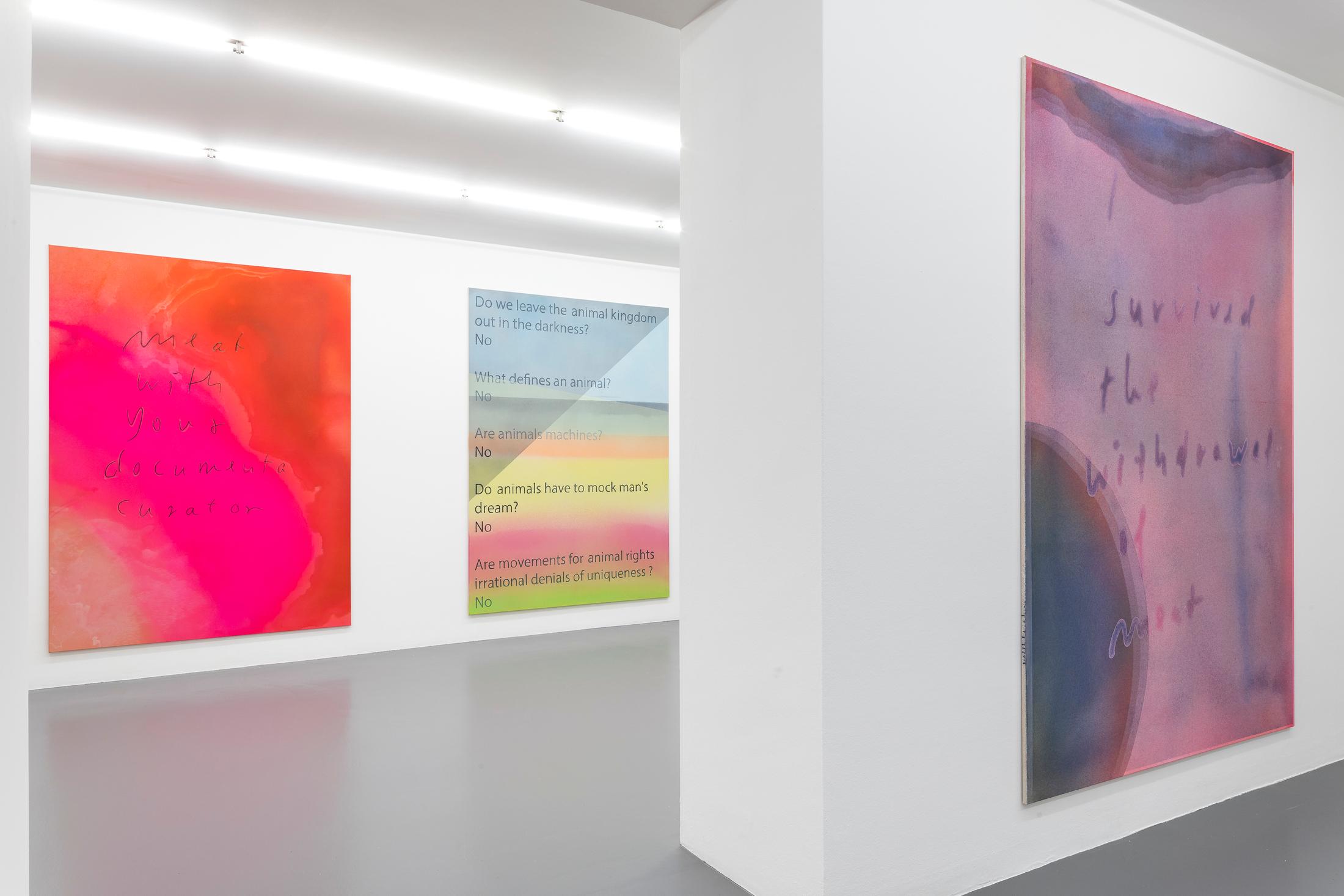 Exhibition View Jürgen Drescher «Kill Grill» at Mai 36 Galerie, Zurich / Photo & Courtesy: Mai 36 Galerie, Zurich and Pro Litteris-16