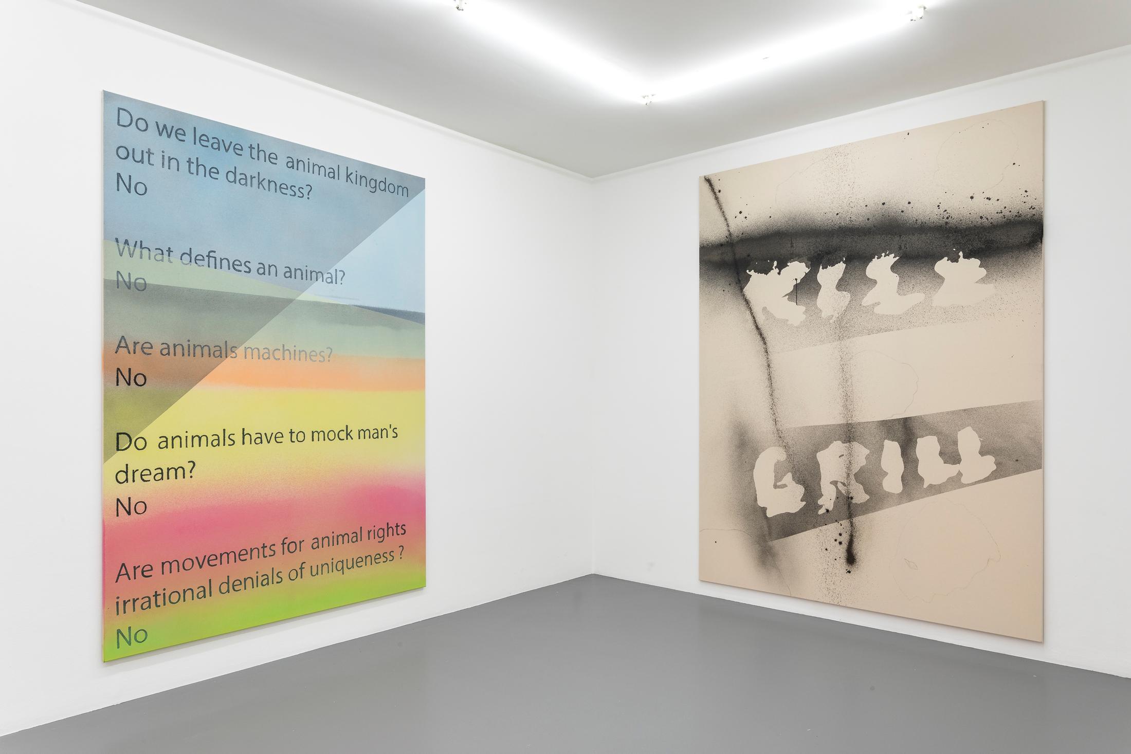 Exhibition View Jürgen Drescher «Kill Grill» at Mai 36 Galerie, Zurich / Photo & Courtesy: Mai 36 Galerie, Zurich and Pro Litteris-16