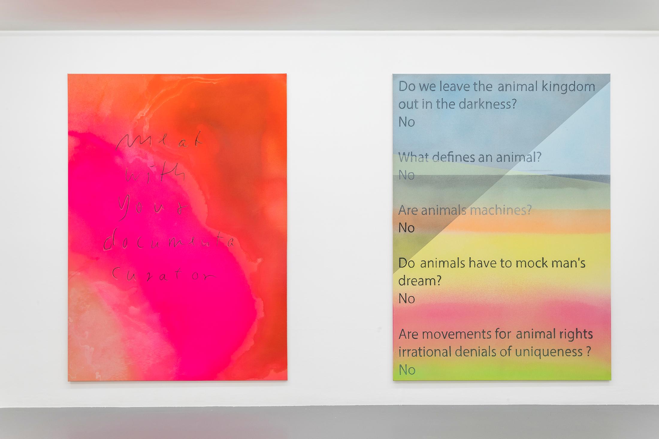 Exhibition View Jürgen Drescher «Kill Grill» at Mai 36 Galerie, Zurich / Photo & Courtesy: Mai 36 Galerie, Zurich and Pro Litteris-16