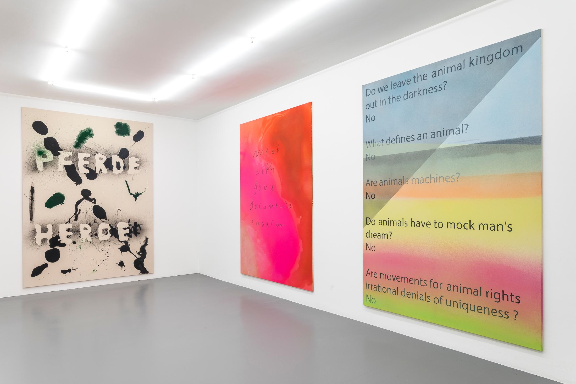 Exhibition View Jürgen Drescher «Kill Grill» at Mai 36 Galerie, Zurich / Photo & Courtesy: Mai 36 Galerie, Zurich and Pro Litteris-16