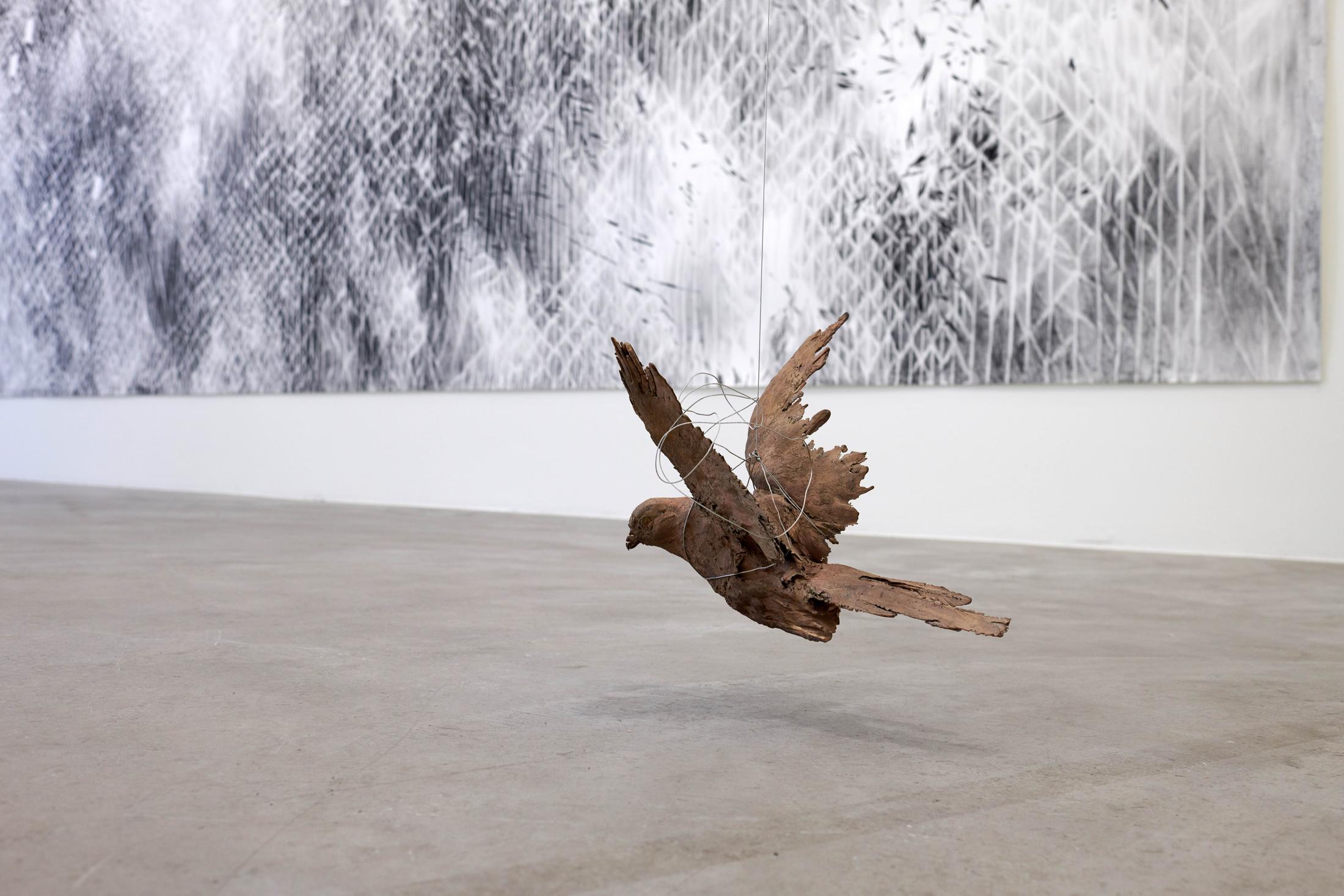 Exhibition View Julia Steiner Soloshow «Circular Flight; view on Flight (weight) I, 2016 - 2019» at Galerie Urs Meile, Lucerne, 2020 / Photo: © Galerie Urs Meile / Courtesy: the artist and Galerie Urs Meile