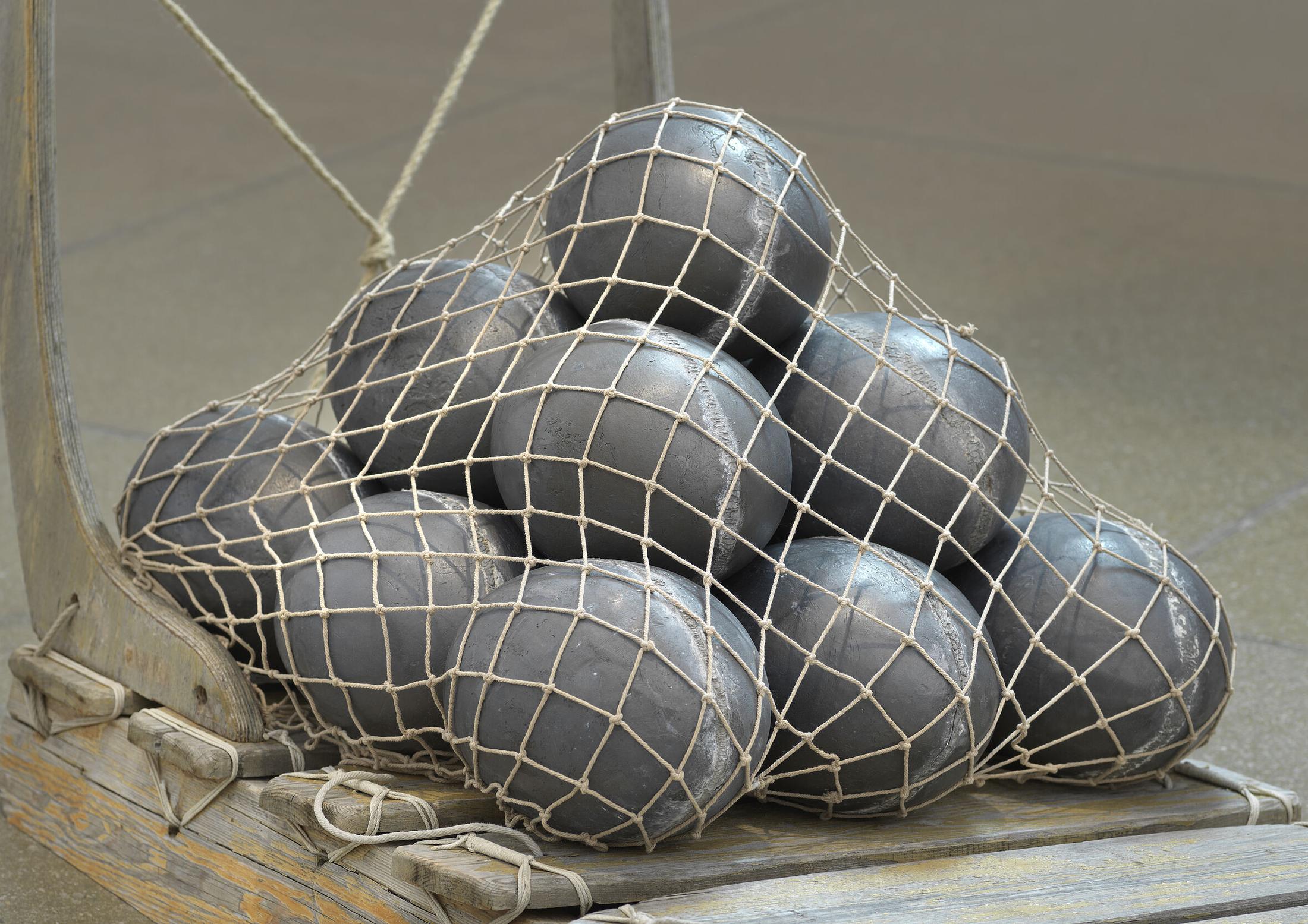 Exhibition View Julian Charrière Soloshow «Towards No Earthly Pole; view on Julian Charrière, Empire, 2019» at Aargauer Kunsthaus, Aarau, 2020 / Photo: Jens Ziehe / © 2020, ProLitteris, Zürich / Courtesy: the artist