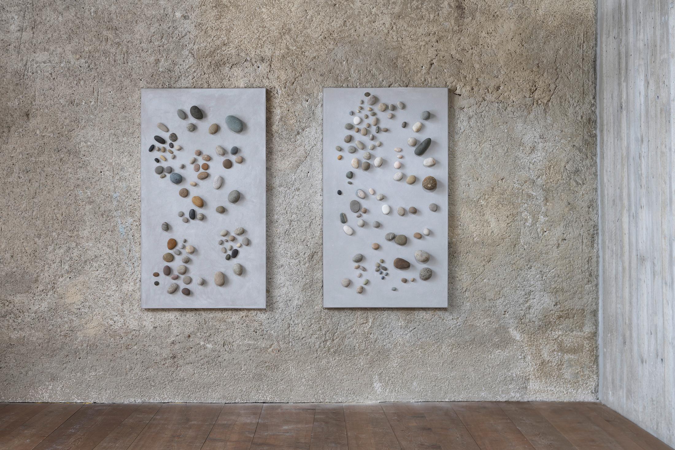 Installation View Julian Charrière Soloshow «Ever Since We Crawled Out / view on An Invitaton to Disappear, 2018» at Galerie Tschudi, Zuoz / Photo: Ralph Feiner / Courtesy: the artist and Galerie Tschudi, Zuoz