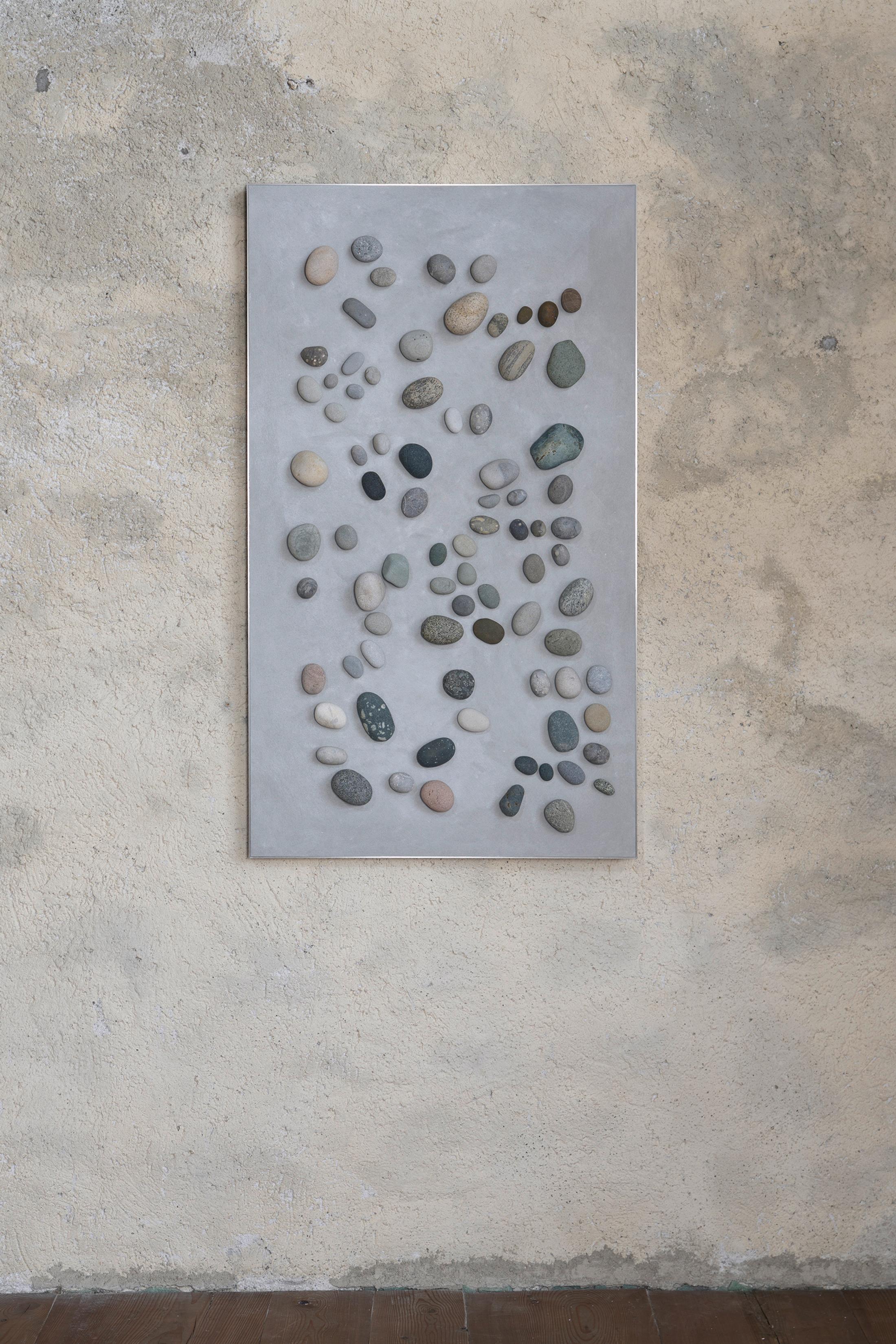 Installation View Julian Charrière Soloshow «Ever Since We Crawled Out / view on An Invitaton to Disappear, 2018» at Galerie Tschudi, Zuoz / Photo: Ralph Feiner / Courtesy: the artist and Galerie Tschudi, Zuoz