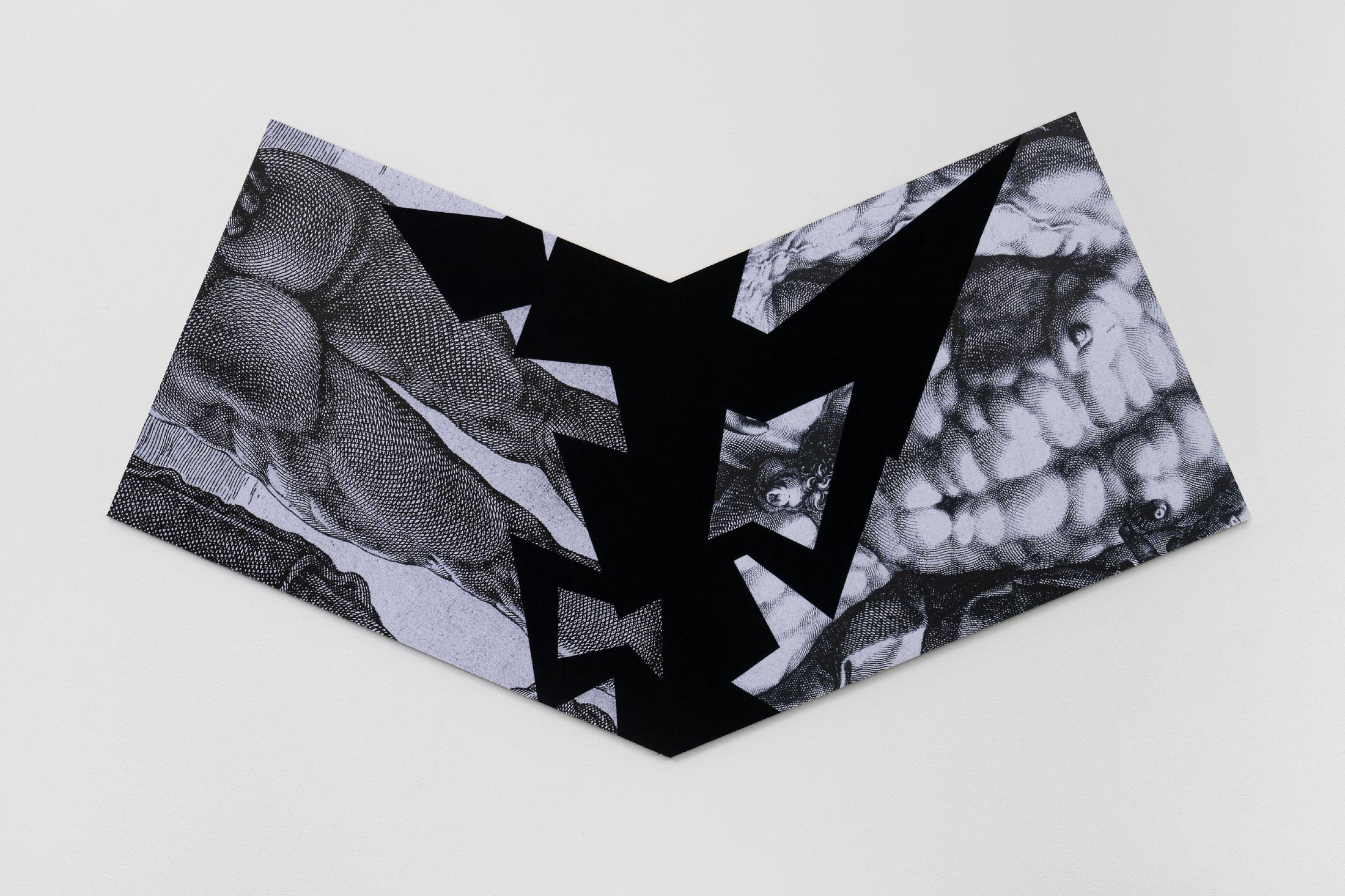 Exhibition View Julian Göthe Solo Show «The Fat Shadow; view on Julian Göthe, The Fat Shadow I, 2021» at suns.works, Zurich, 2021 / Photo: Claude Barrault / Courtesy: the artist and suns.works