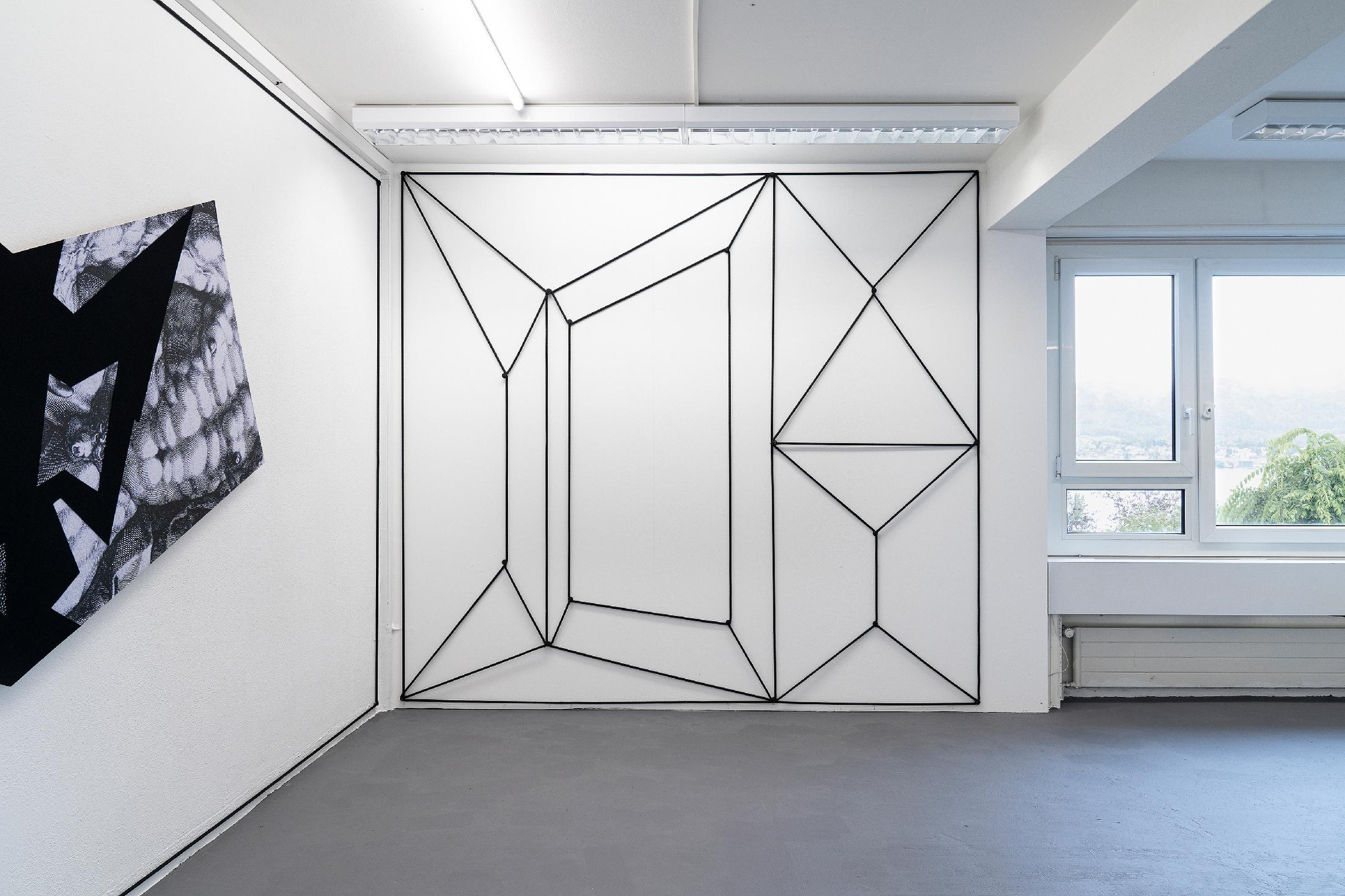 Exhibition View Julian Göthe Solo Show «The Fat Shadow» at suns.works, Zurich, 2021 / Photo: Claude Barrault / Courtesy: the artist and suns.works