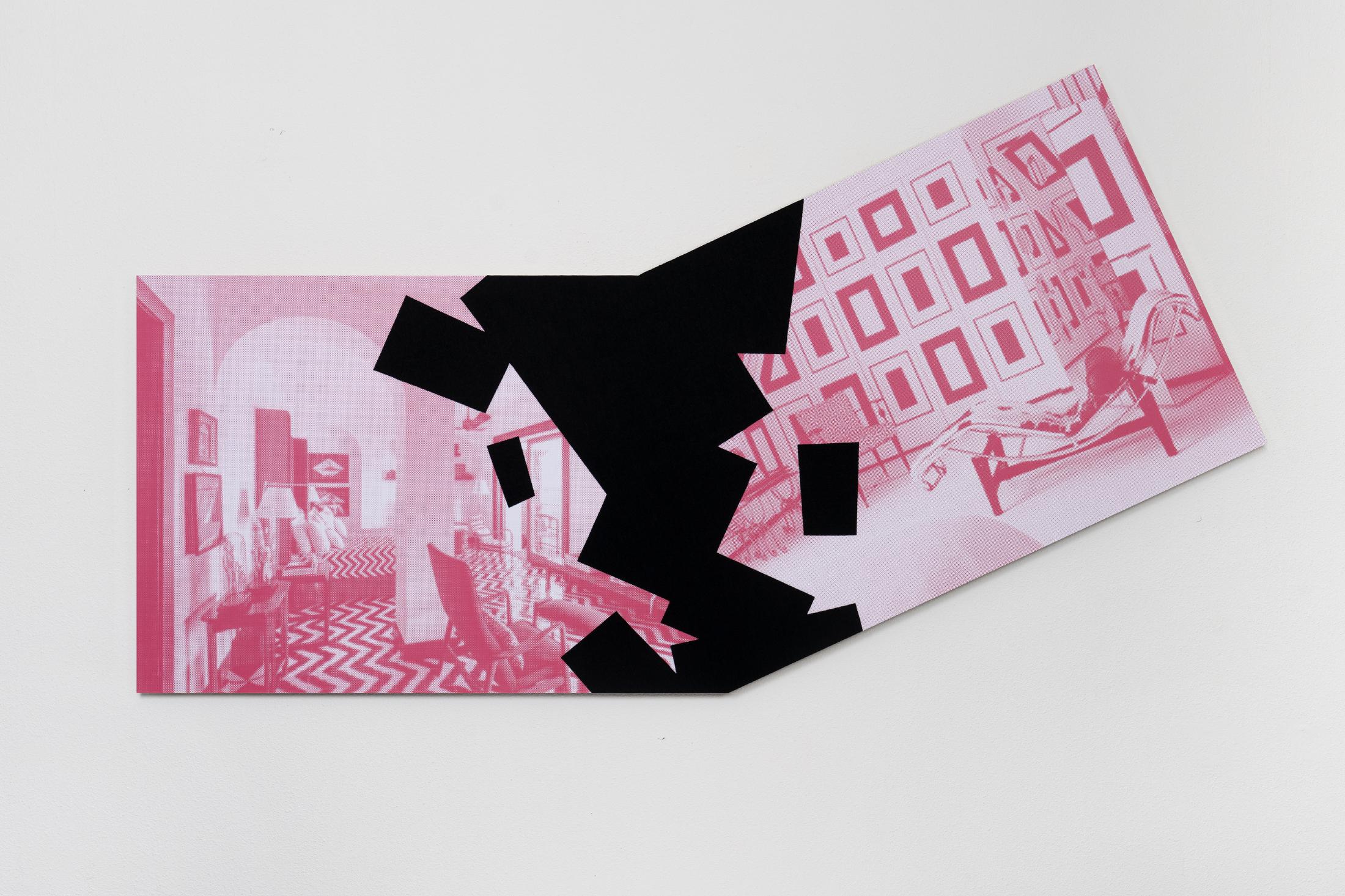 Exhibition View Julian Göthe Solo Show «The Fat Shadow; view on Julian Göthe, The Fat Shadow IV, 2021» at suns.works, Zurich, 2021 / Photo: Claude Barrault / Courtesy: the artist and suns.works