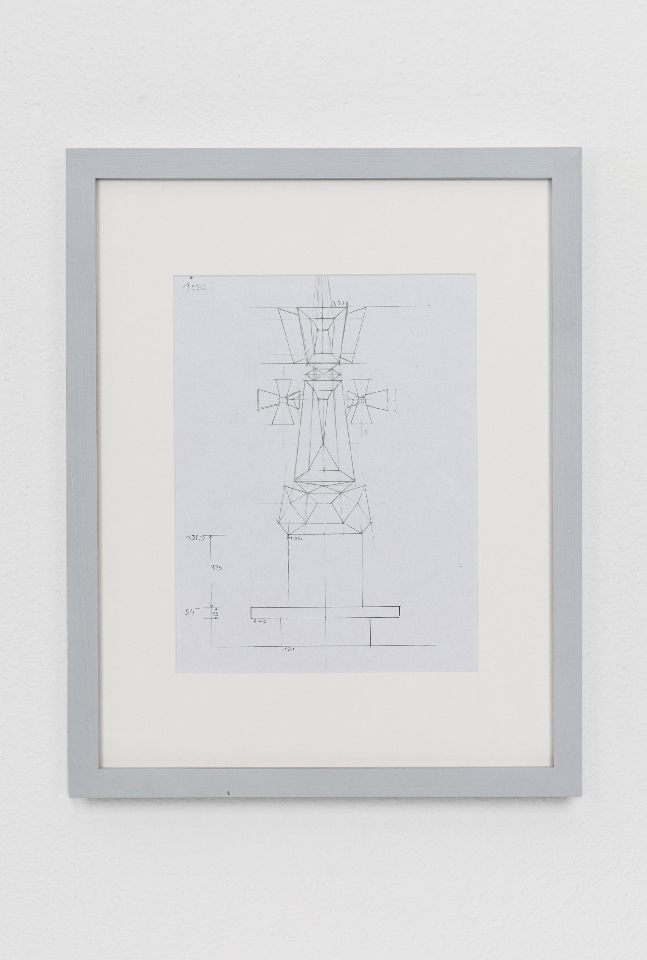 Exhibition View Julian Göthe Solo Show «The Fat Shadow; view on Julian Göthe, Sculpture Design for a Club in Berlin, 2019» at suns.works, Zurich, 2021 / Photo: Claude Barrault / Courtesy: the artist and suns.works