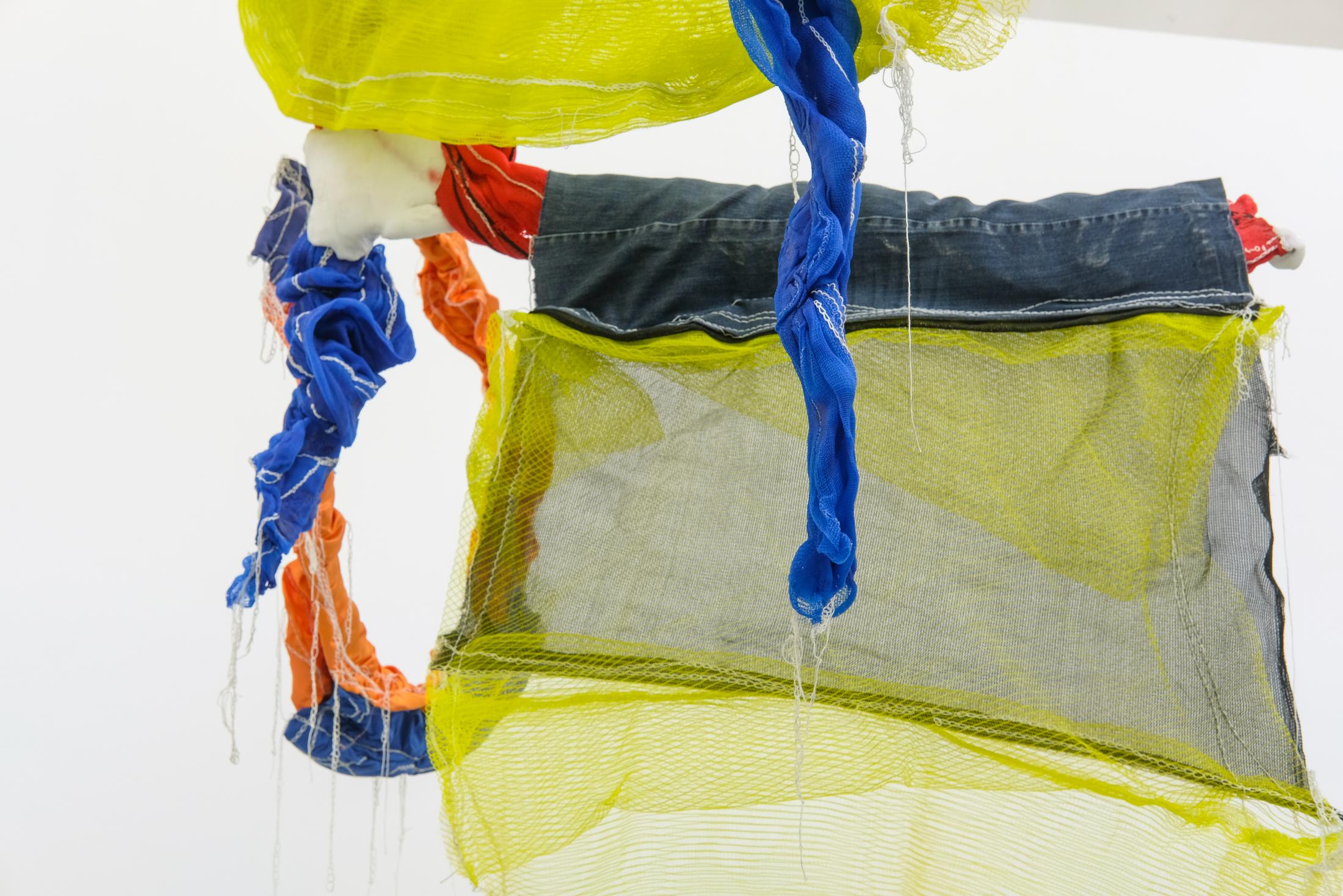 Exhibition View Julien Creuzet Soloshow «Il pleut encore, des minis gouttelettes (…)» at CAN, Neuchâtel, 2019 / Photo: Sebastian Verdon / Courtesy: the artist and CAN