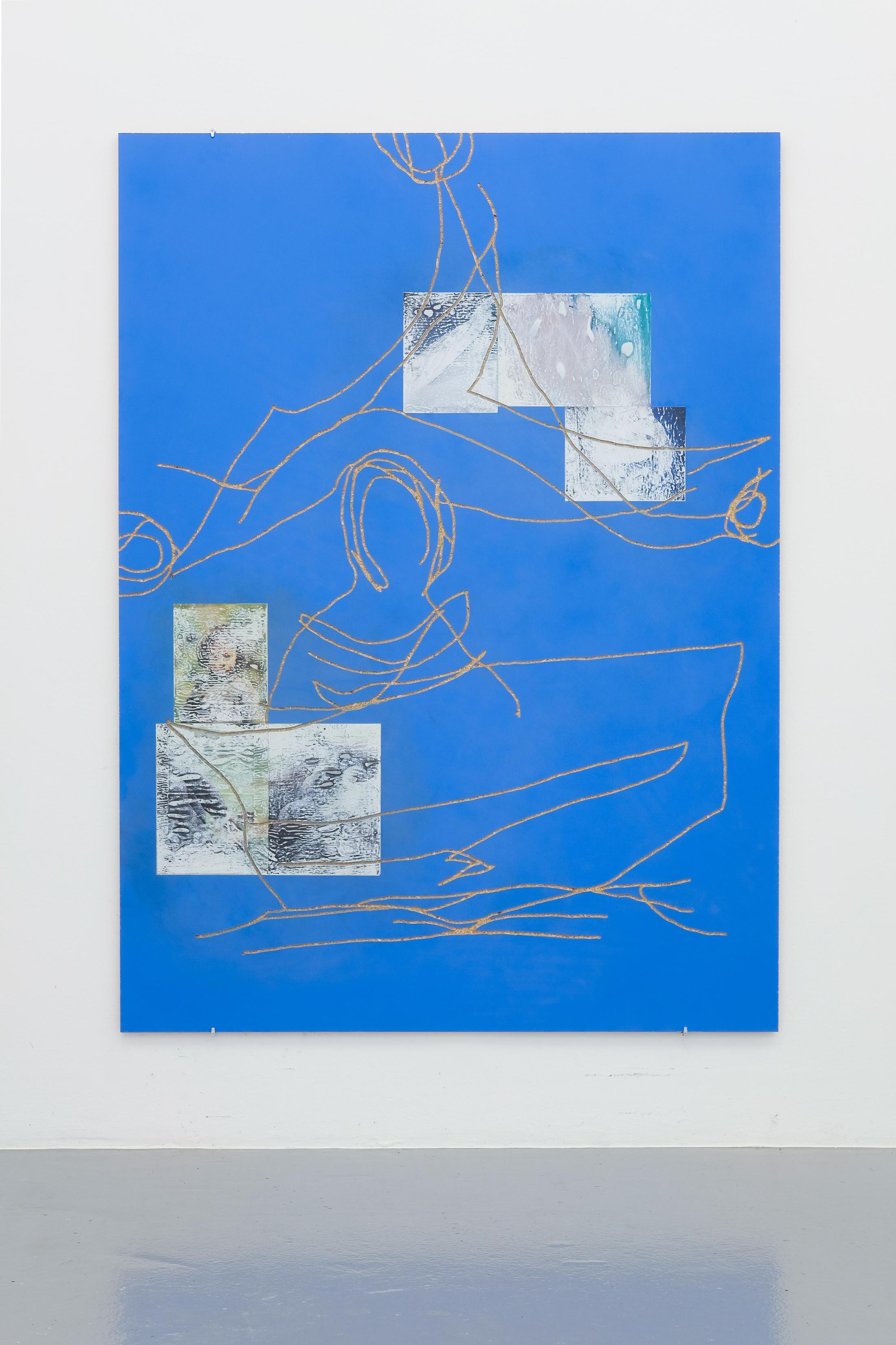 Exhibition View Julien Creuzet Soloshow «Il pleut encore, des minis gouttelettes (…)» at CAN, Neuchâtel, 2019 / Photo: Sebastian Verdon / Courtesy: the artist and CAN