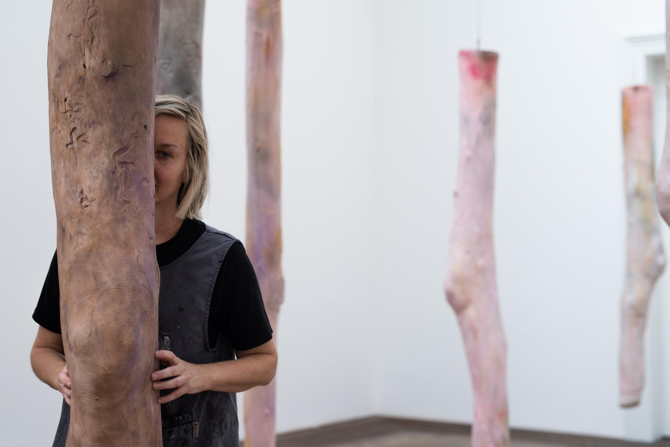 Exhibition View Kaari Upson Soloshow «Go Back the Way You Came» at Kunsthalle Basel, Basel, 2019 / Photo: Dominik Asche / Courtesy: the artist and Kunsthalle Basel