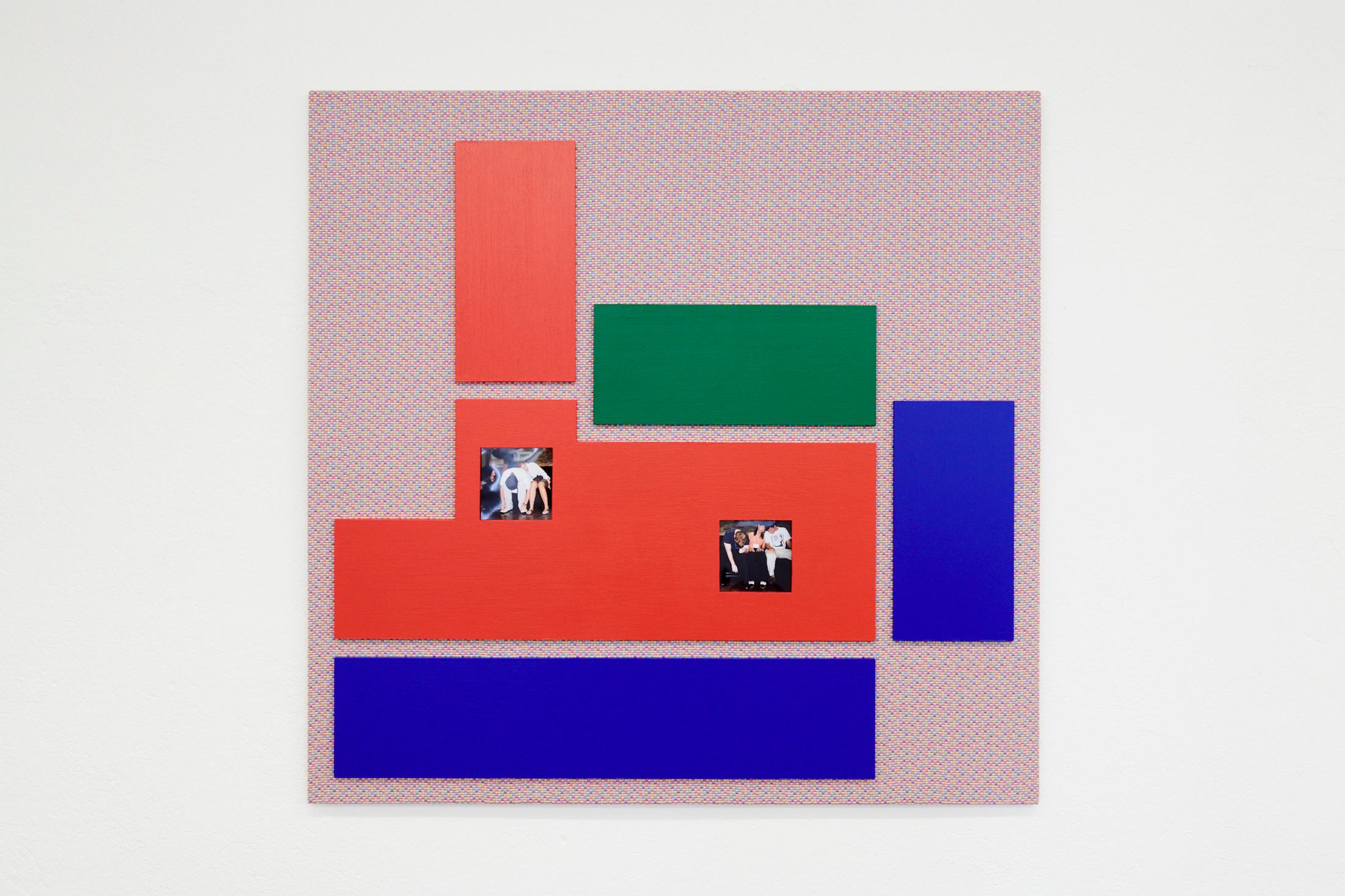 Exhibition View Karin Borer and Monika Emmanuelle Kazi Duo Show «Blink; view on Karin Borer, Triple Escape Mystery, 2021» at WallStreet, Fribourg, 2021 / Photo: Guillaume Python / Courtesy: the artist and WallStreet