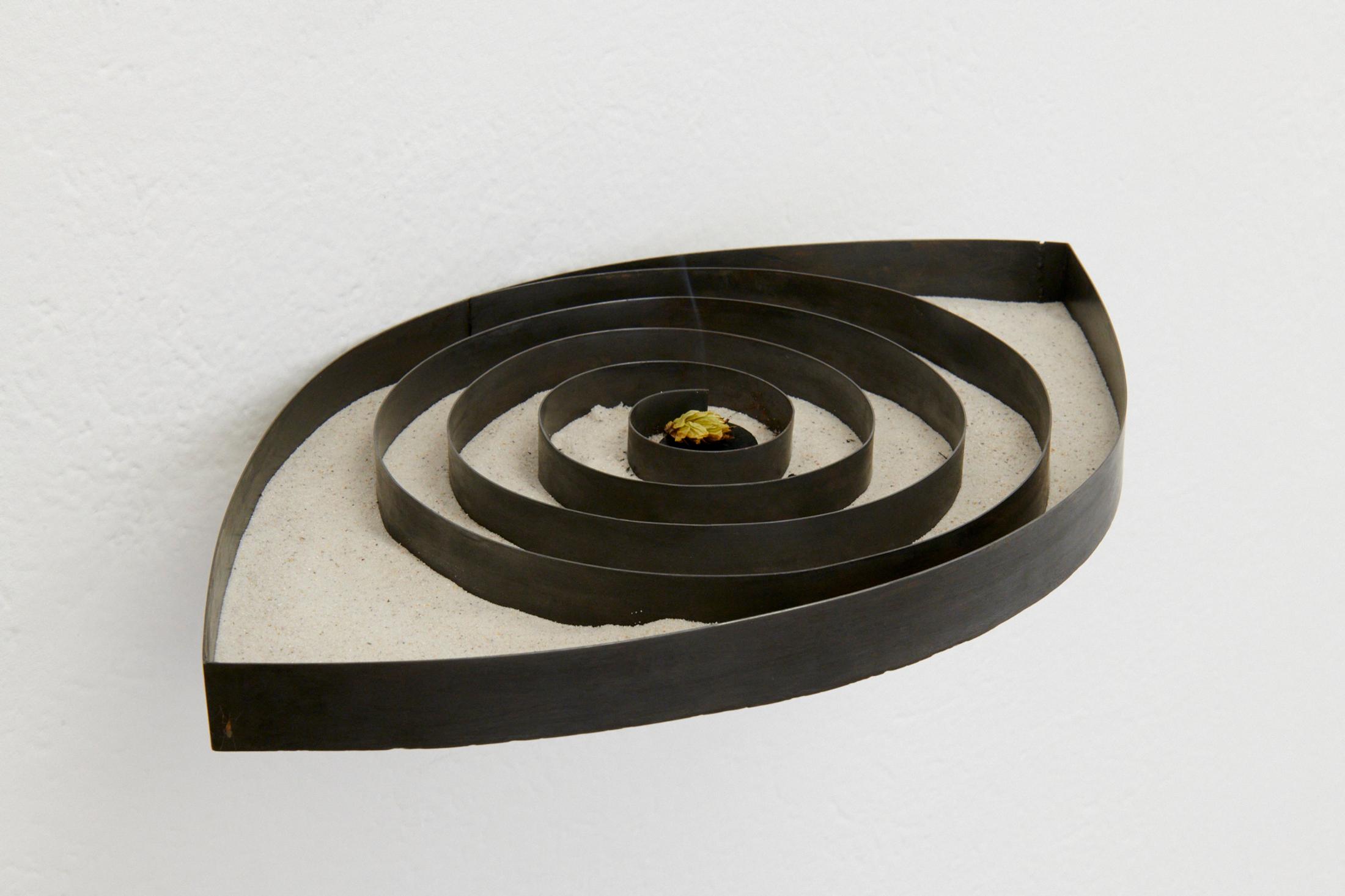 Exhibition View Karin Borer and Monika Emmanuelle Kazi Duo Show «Blink; view on Karin Borer, DAZE (Hop), 2021» at WallStreet, Fribourg, 2021 / Photo: Guillaume Python / Courtesy: the artist and WallStreet