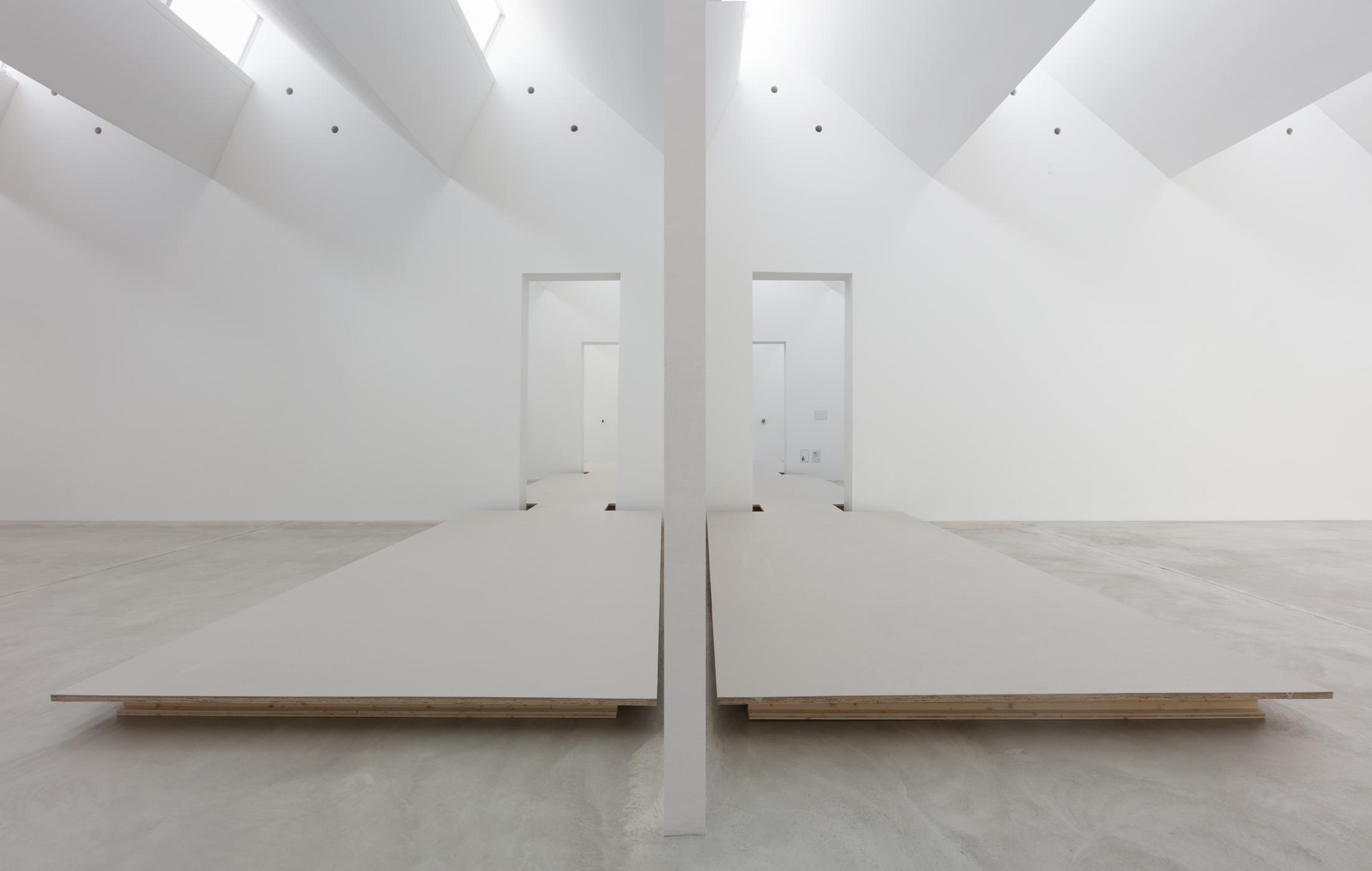 Exhibition View Karin Sander Soloshow «view on Boden, 2018» at Kunstmuseum Winterthur / Photo: Lucas Ziegler