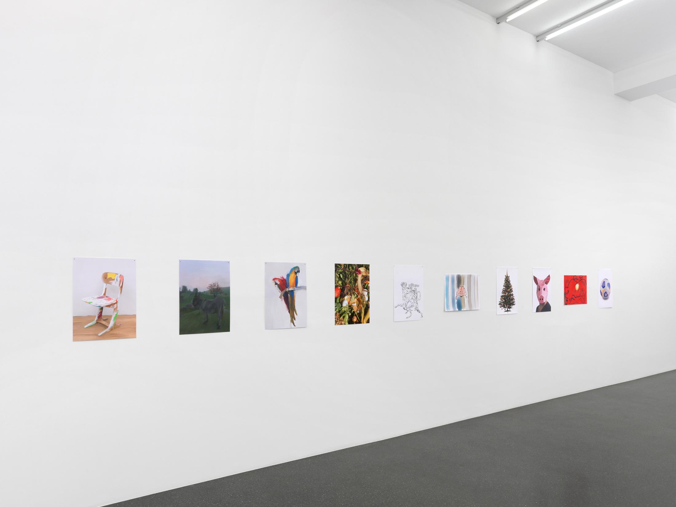 Exhibition View Kaspar Müller Solo Show «In and Out» at Galerie Francesca Pia, Zurich, 2020 / Photo: Annik Wetter / Courtesy: the artist and Galerie Francesca Pia