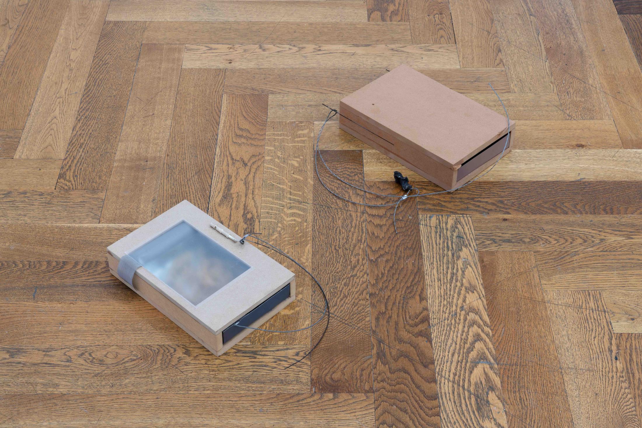 Exhibition View Groupshow «Kasten» at Stadtgalerie, Bern, 2020 / Photo: CE / Courtesy: the artists and Stadtgalerie, Bern