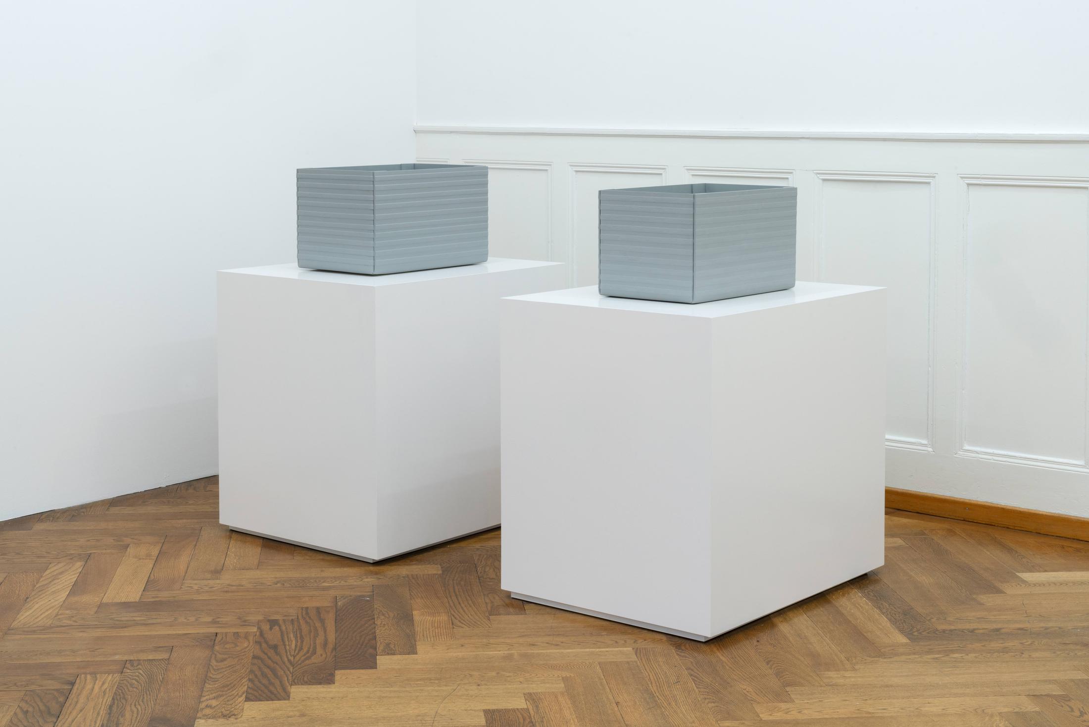 Exhibition View Groupshow «Kasten» at Stadtgalerie, Bern, 2020 / Photo: CE / Courtesy: the artists and Stadtgalerie, Bern