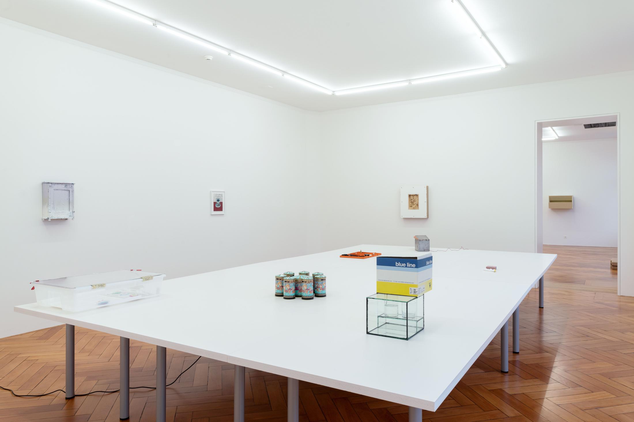 Exhibition View Groupshow «Kasten» at Stadtgalerie, Bern, 2020 / Photo: CE / Courtesy: the artists and Stadtgalerie, Bern