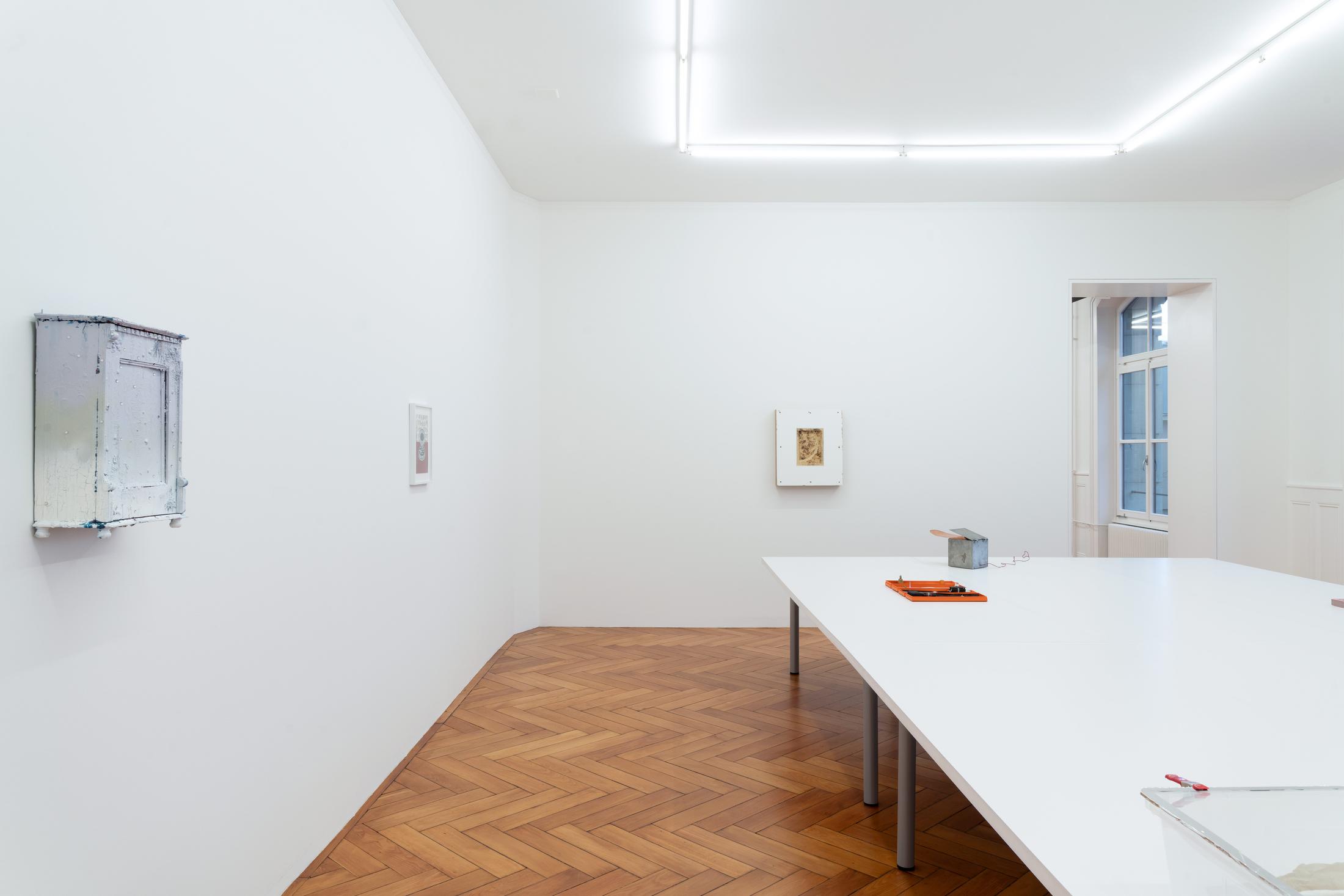 Exhibition View Groupshow «Kasten» at Stadtgalerie, Bern, 2020 / Photo: CE / Courtesy: the artists and Stadtgalerie, Bern