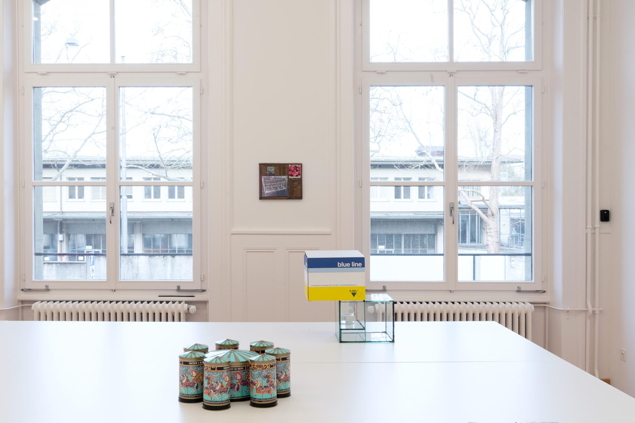 Exhibition View Groupshow «Kasten» at Stadtgalerie, Bern, 2020 / Photo: CE / Courtesy: the artists and Stadtgalerie, Bern