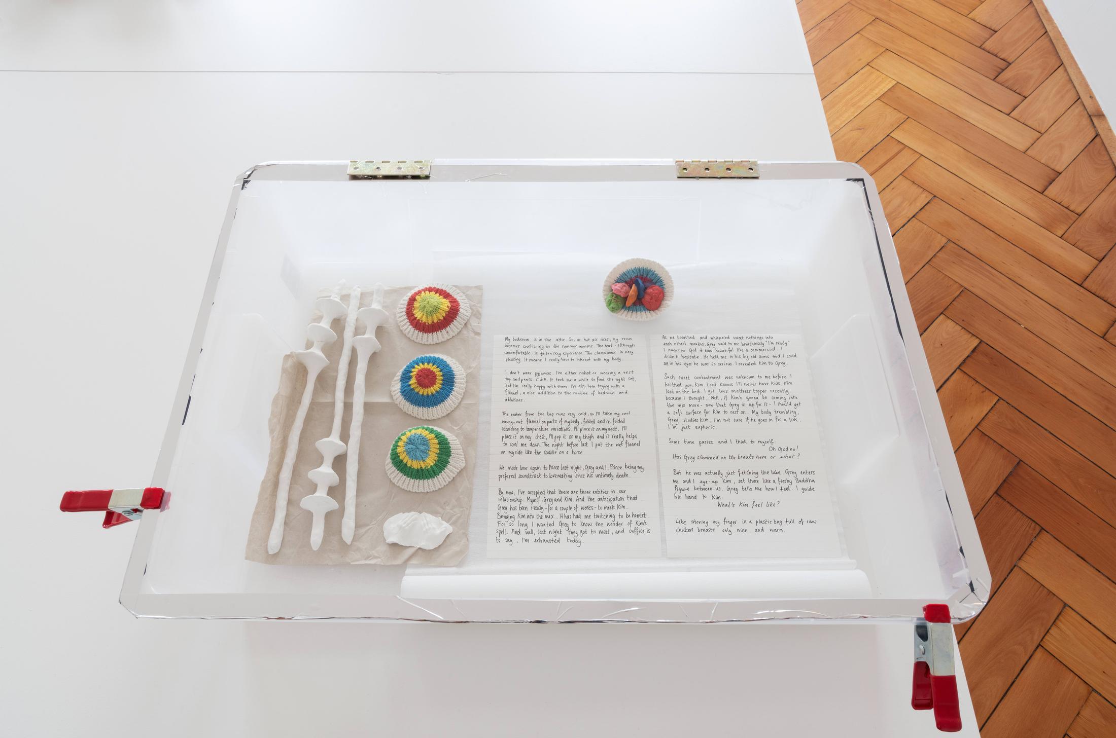 Exhibition View Groupshow «Kasten» at Stadtgalerie, Bern, 2020 / Photo: CE / Courtesy: the artists and Stadtgalerie, Bern