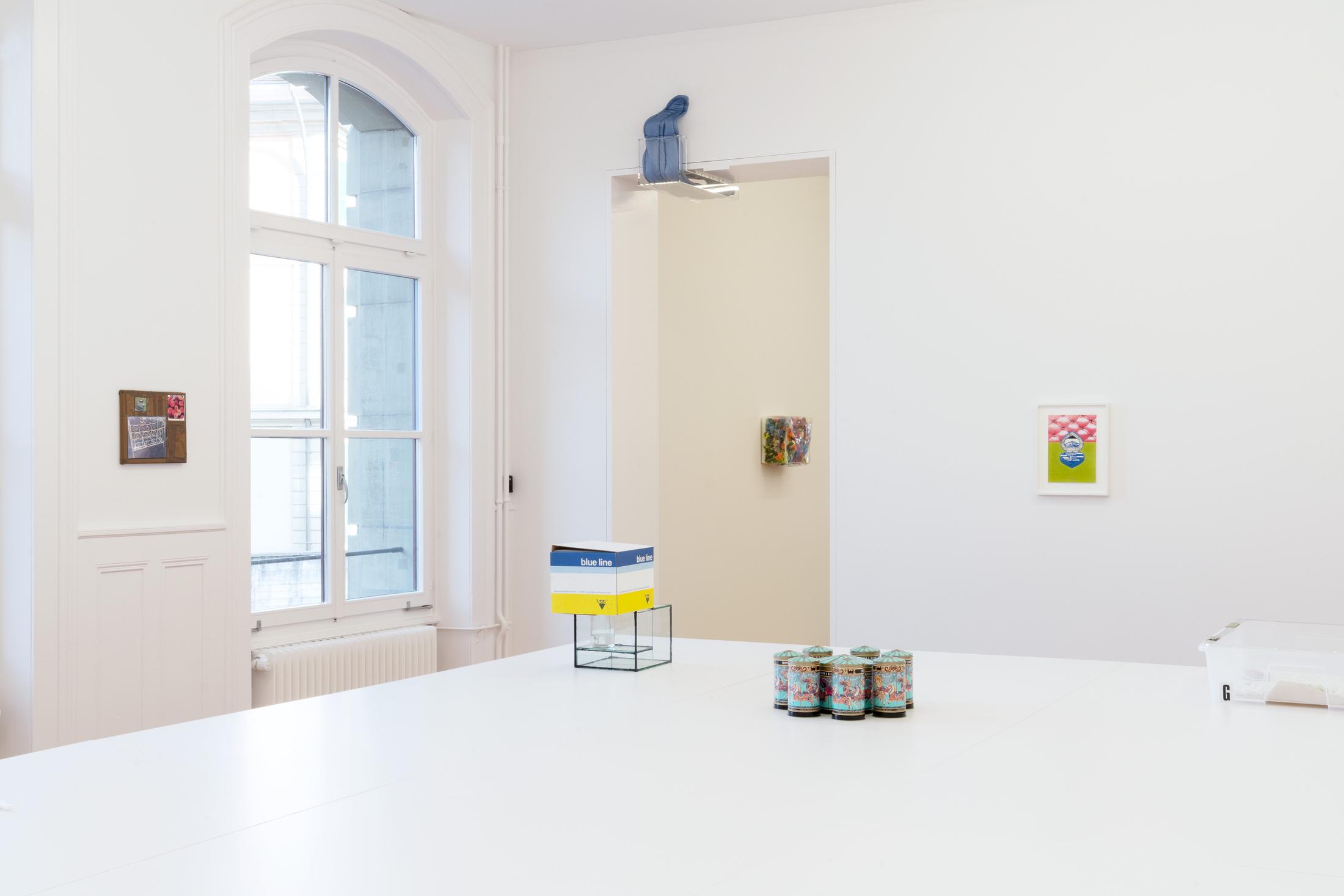Exhibition View Groupshow «Kasten» at Stadtgalerie, Bern, 2020 / Photo: CE / Courtesy: the artists and Stadtgalerie, Bern