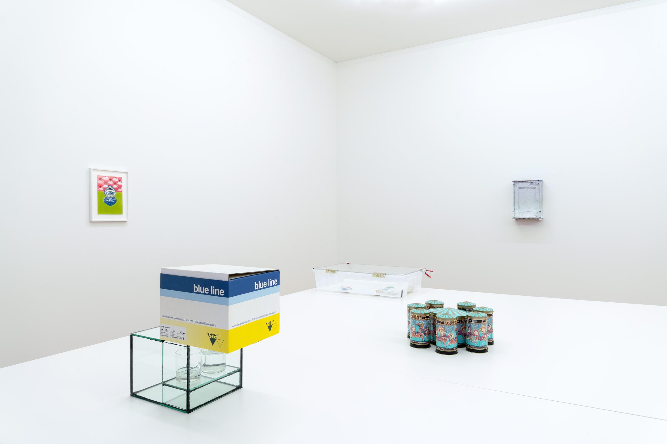 Exhibition View Groupshow «Kasten» at Stadtgalerie, Bern, 2020 / Photo: CE / Courtesy: the artists and Stadtgalerie, Bern