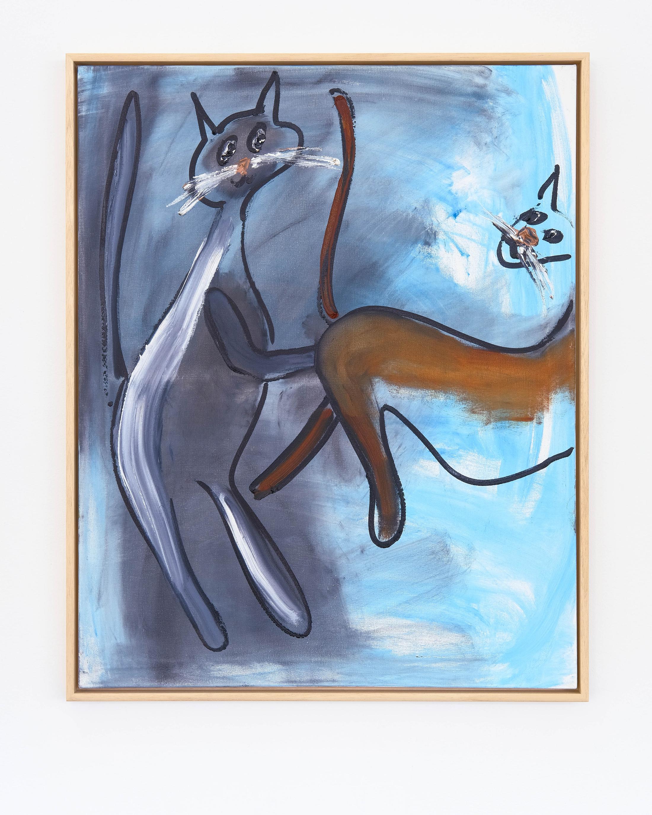 Exhibition View Keith Boadwee & Club Paint Soloshow at Smallville, Neuchatel, 2019 / Photo : Sebastian Verdon / Courtesy : the artists and Smallville