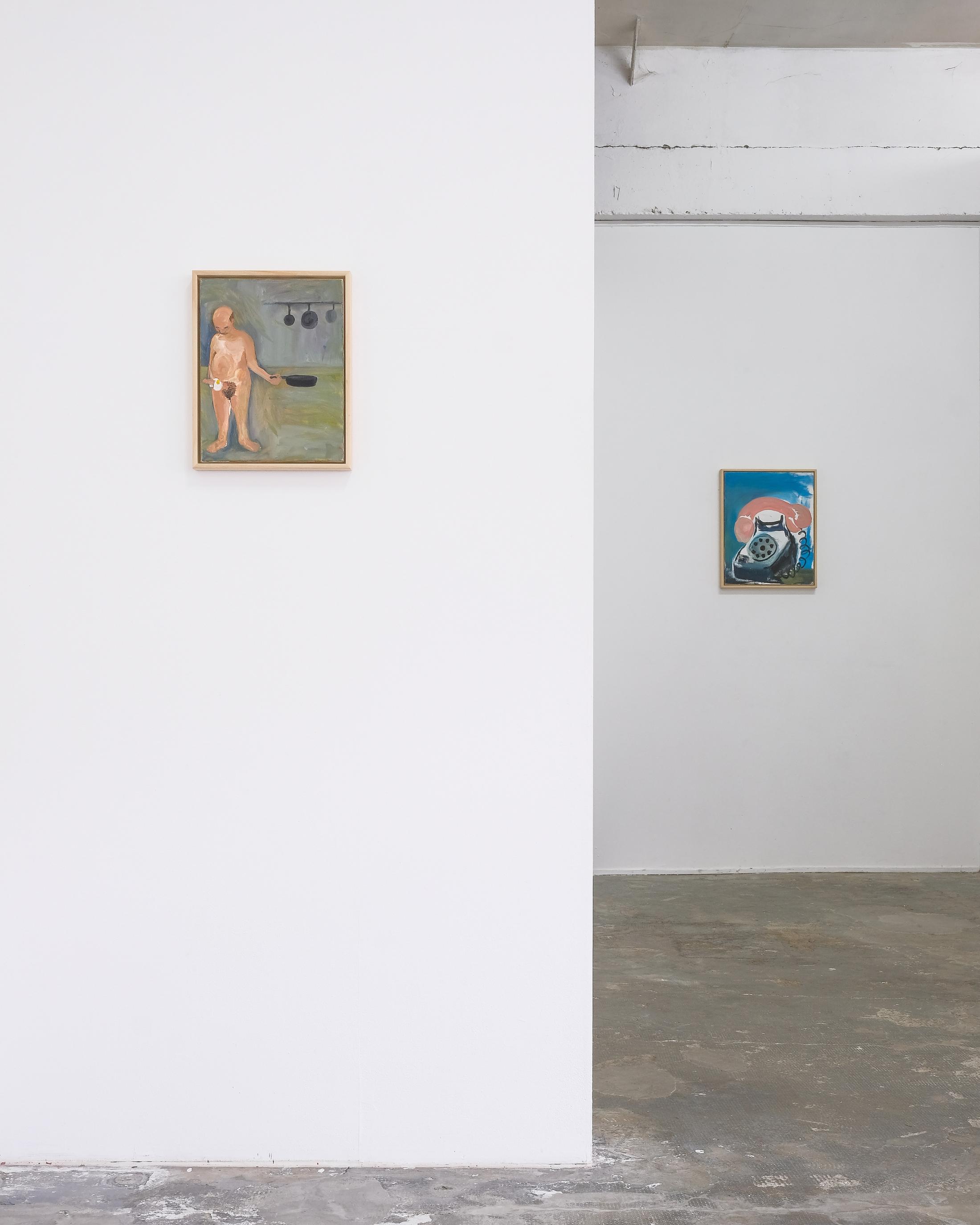 Exhibition View Keith Boadwee & Club Paint Soloshow at Smallville, Neuchatel, 2019 / Photo : Sebastian Verdon / Courtesy : the artists and Smallville