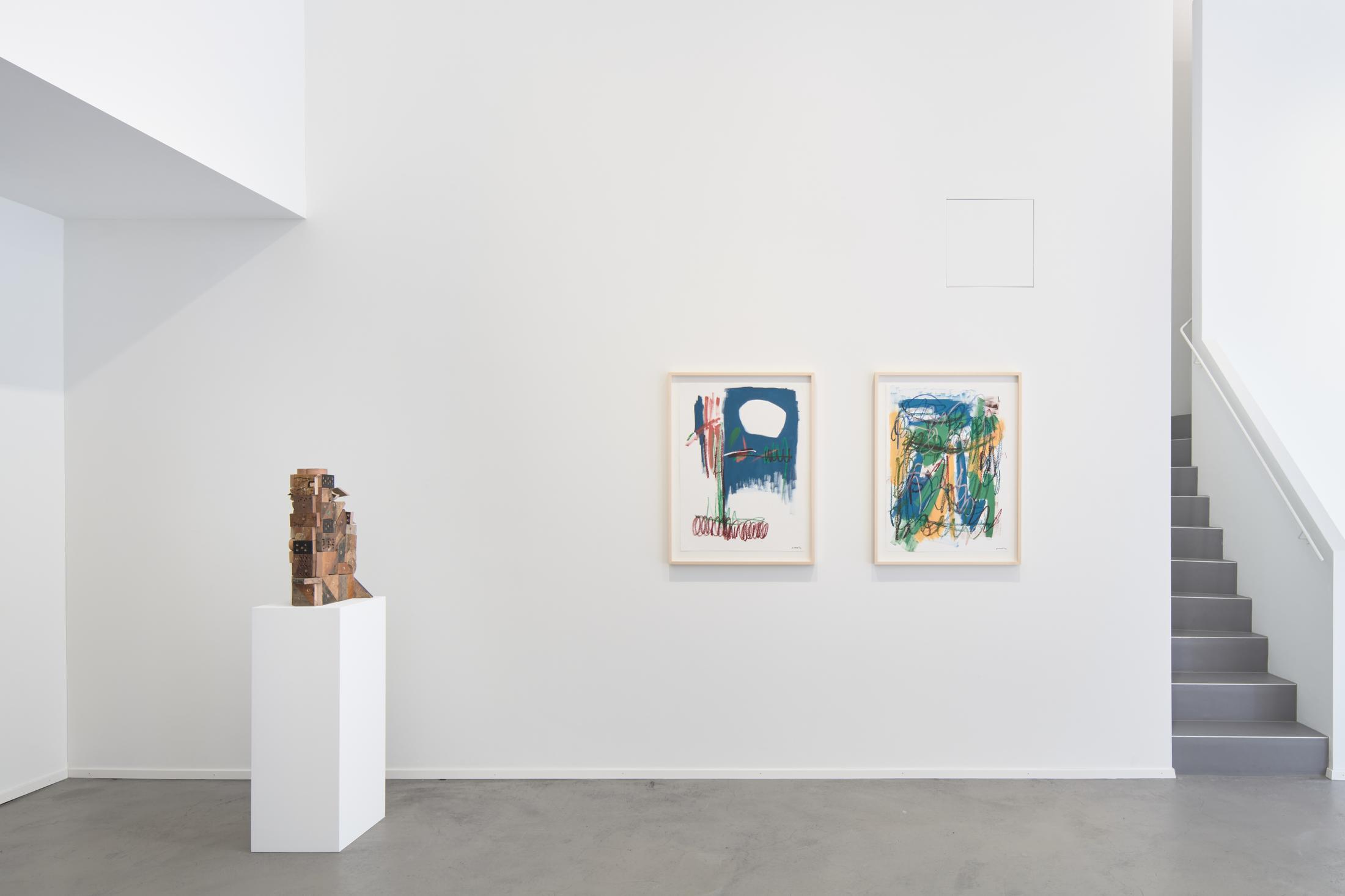 Exhibition View Kemang Wa Lehulere Solo Show «To Every Earth its Blood» at Galerie Tschudi, Zurich, 2023 / Photo: Max Ehrengruber / Courtesy: the artist and Galerie Tschudi