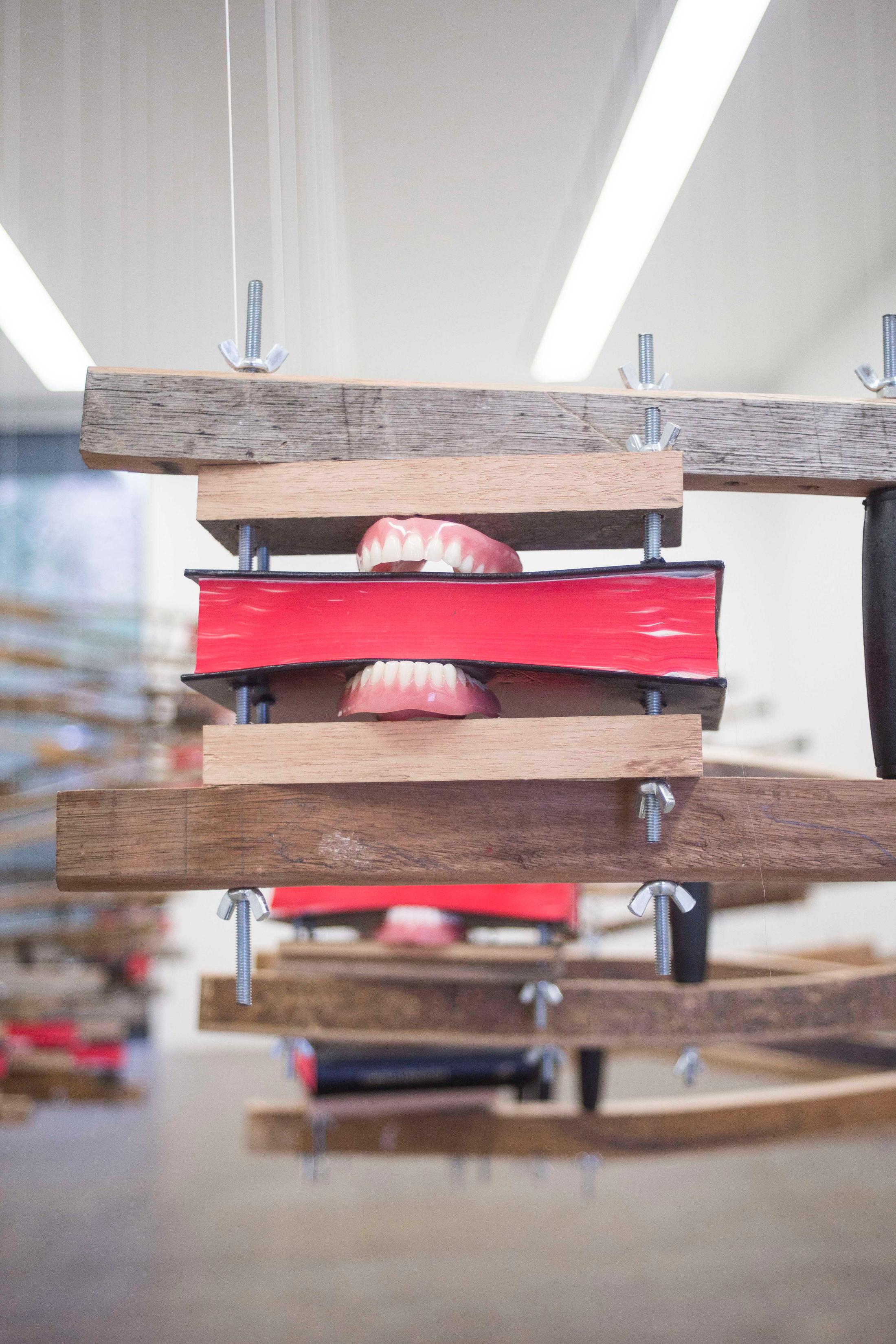 Installation View Kemang Wa Lehulere "Broken Wing, 2017" at Pasquart / Courtesy: the artist / Photo: Julie Lovens