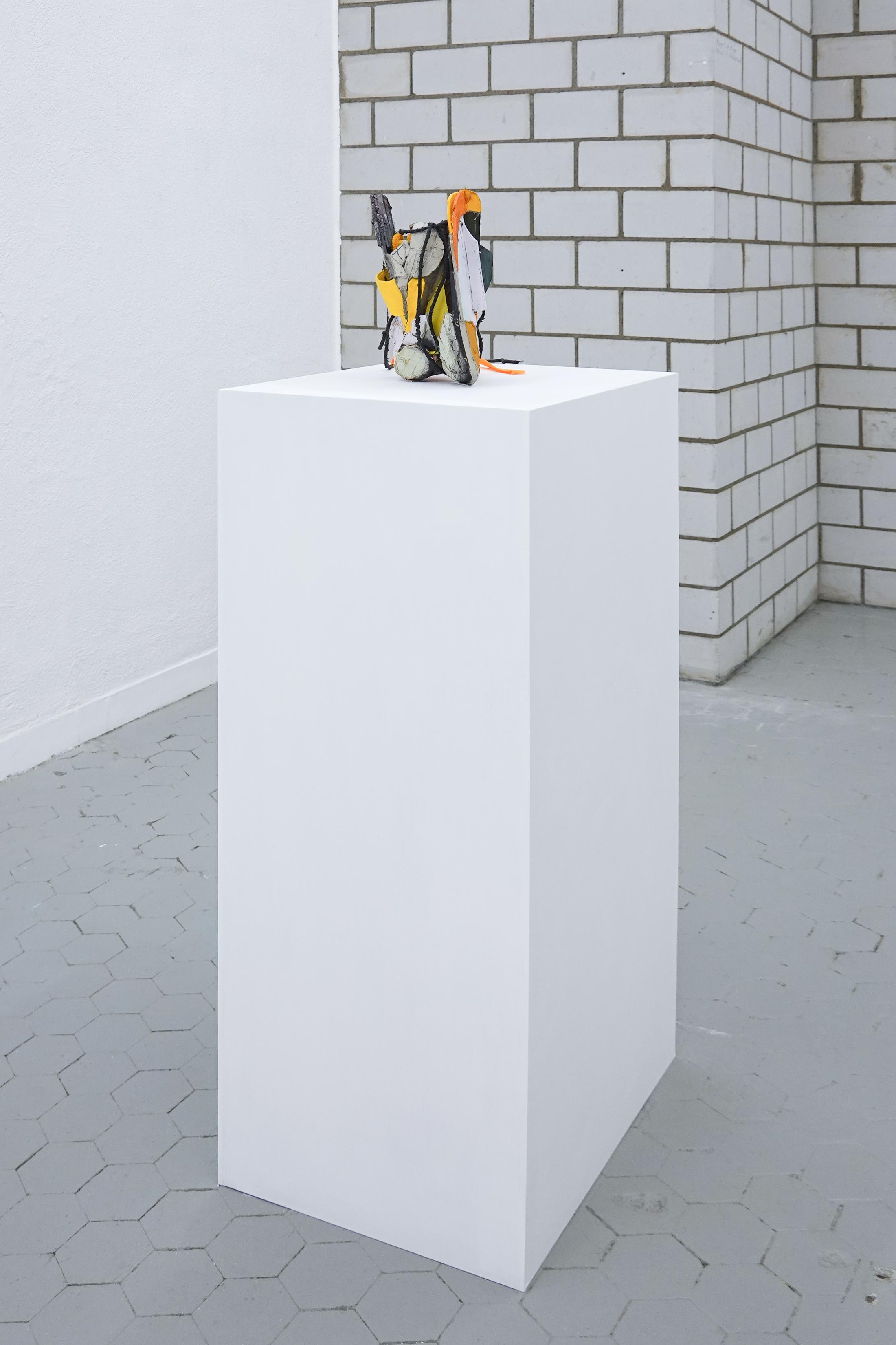 Exhibition View Group Show «Singalong; view on Anders Dickson, Tiger lily, buffel ohshead, 2022» at Sgomento, Zurich, 2023 / Photo: SZ / Courtesy: the artist and Sgomento