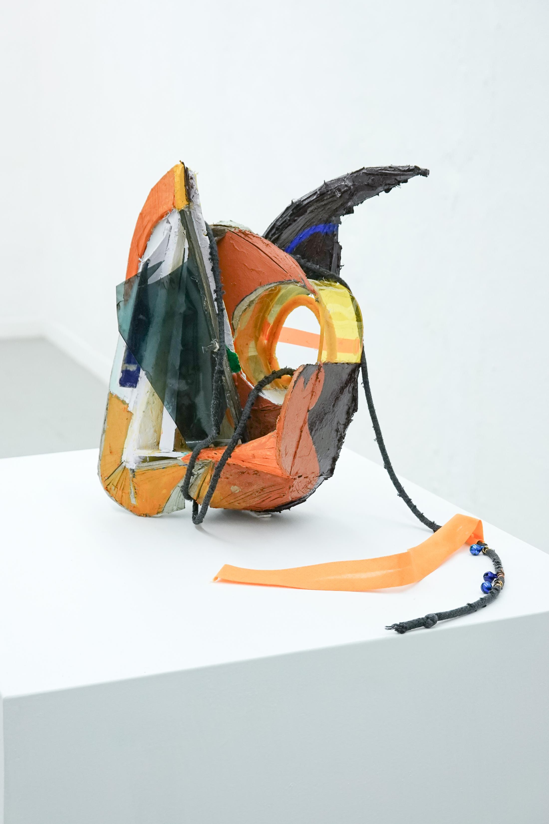 Exhibition View Group Show «Singalong; view on Anders Dickson, Tiger lily, buffel ohshead, 2022» at Sgomento, Zurich, 2023 / Photo: SZ / Courtesy: the artist and Sgomento