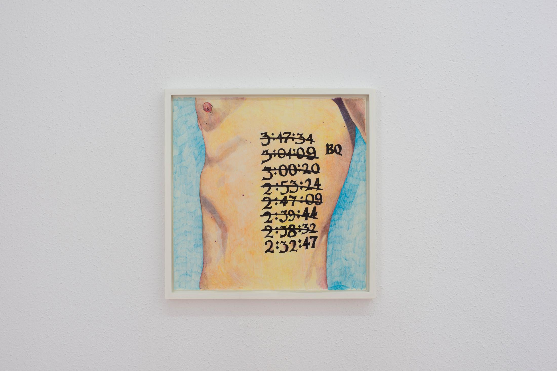 Exhibition View Keren Cytter Soloshow «Size Matters» at HAMLET, Oerlikon, Zurich / Photo: Flavio Karrer / Courtesy: the artist and HAMLET