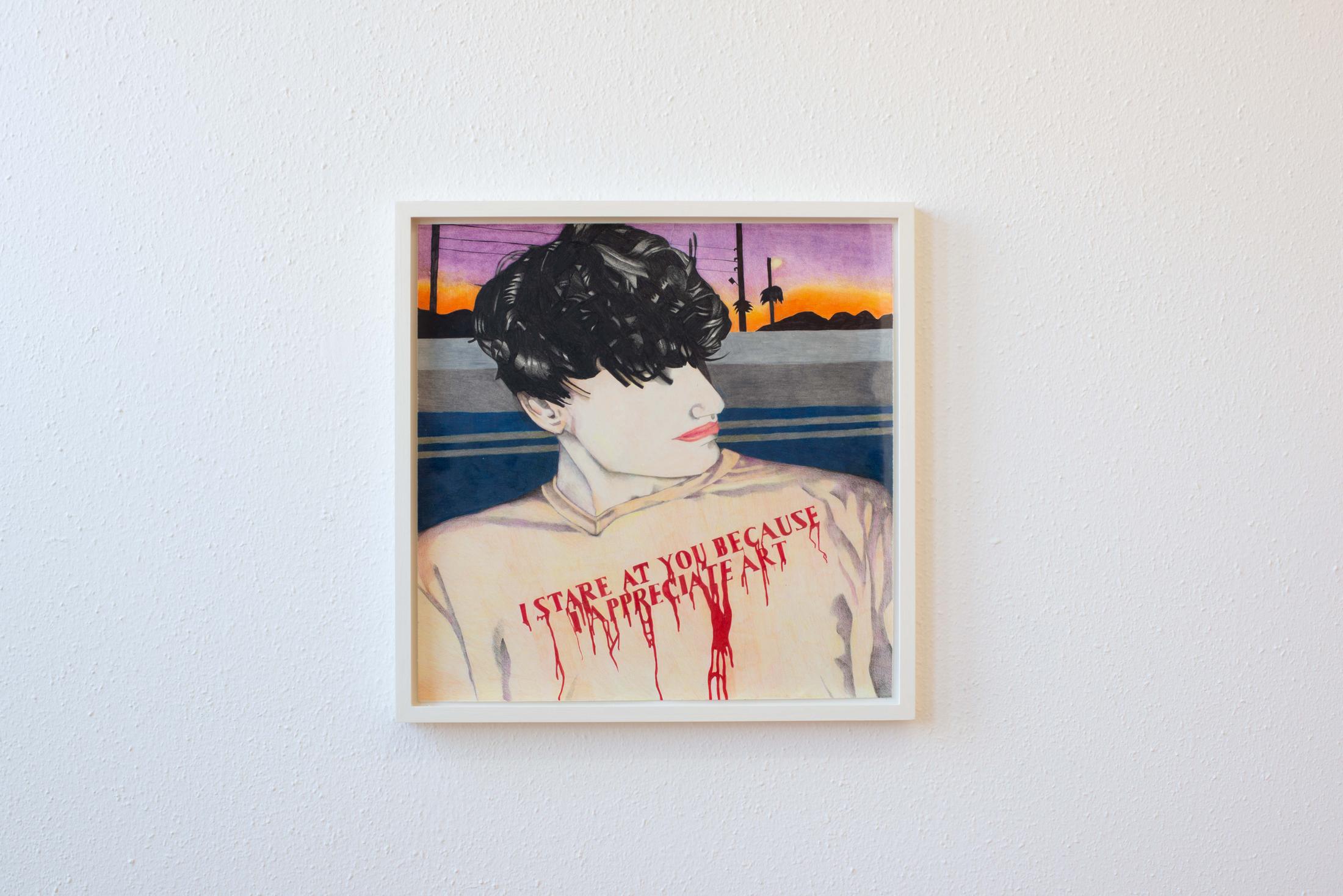 Exhibition View Keren Cytter Soloshow «Size Matters» at HAMLET, Oerlikon, Zurich / Photo: Flavio Karrer / Courtesy: the artist and HAMLET