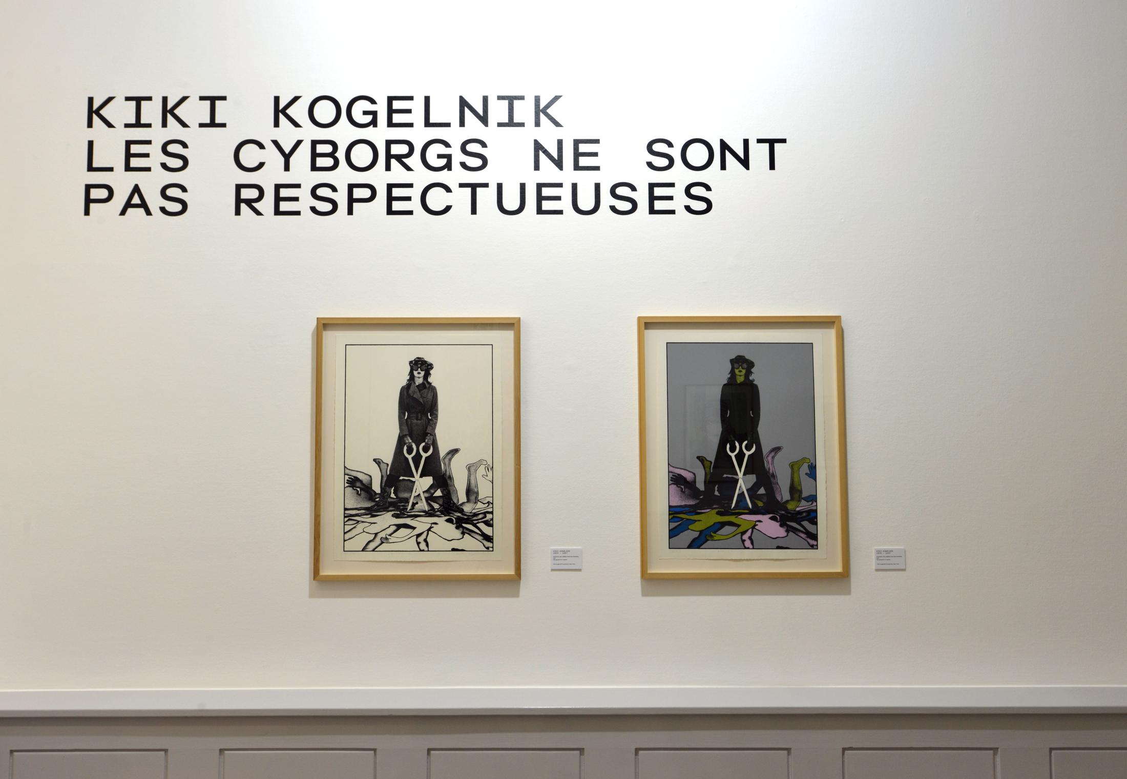 Exhibition View Kiki Kogelnik «Les cyborgs ne sont pas respectueuses» at Musée des beaux-arts de La Chaux-de-Fonds, La Chaux-de-Fonds, 2020 / © Kiki Kogelnik Foundation. All rights reserved