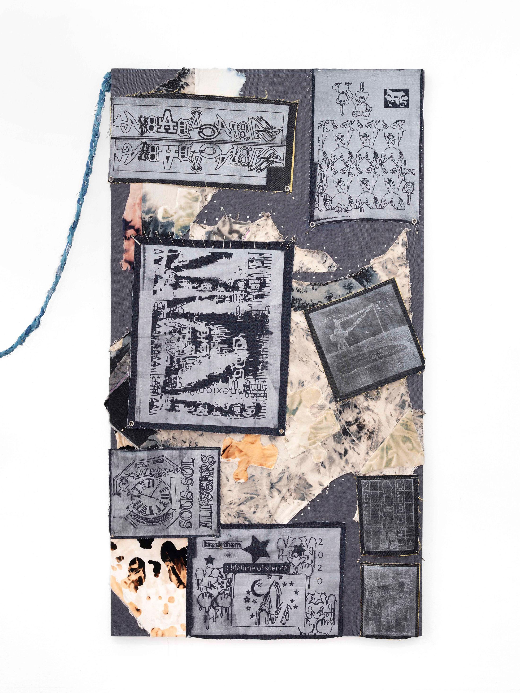 Exhibition View Kim Coussée & Inner Light Joint Exhibition «No Holiday» at Tunnel Tunnel, Lausanne, 2020 / Photo: Julien Gremaud / Courtesy: the artists and Tunnel Tunnel