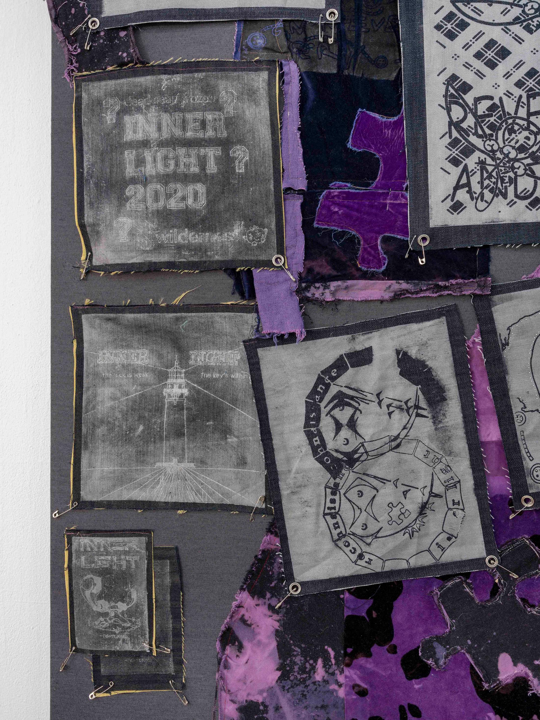 Exhibition View Kim Coussée & Inner Light Joint Exhibition «No Holiday» at Tunnel Tunnel, Lausanne, 2020 / Photo: Julien Gremaud / Courtesy: the artists and Tunnel Tunnel