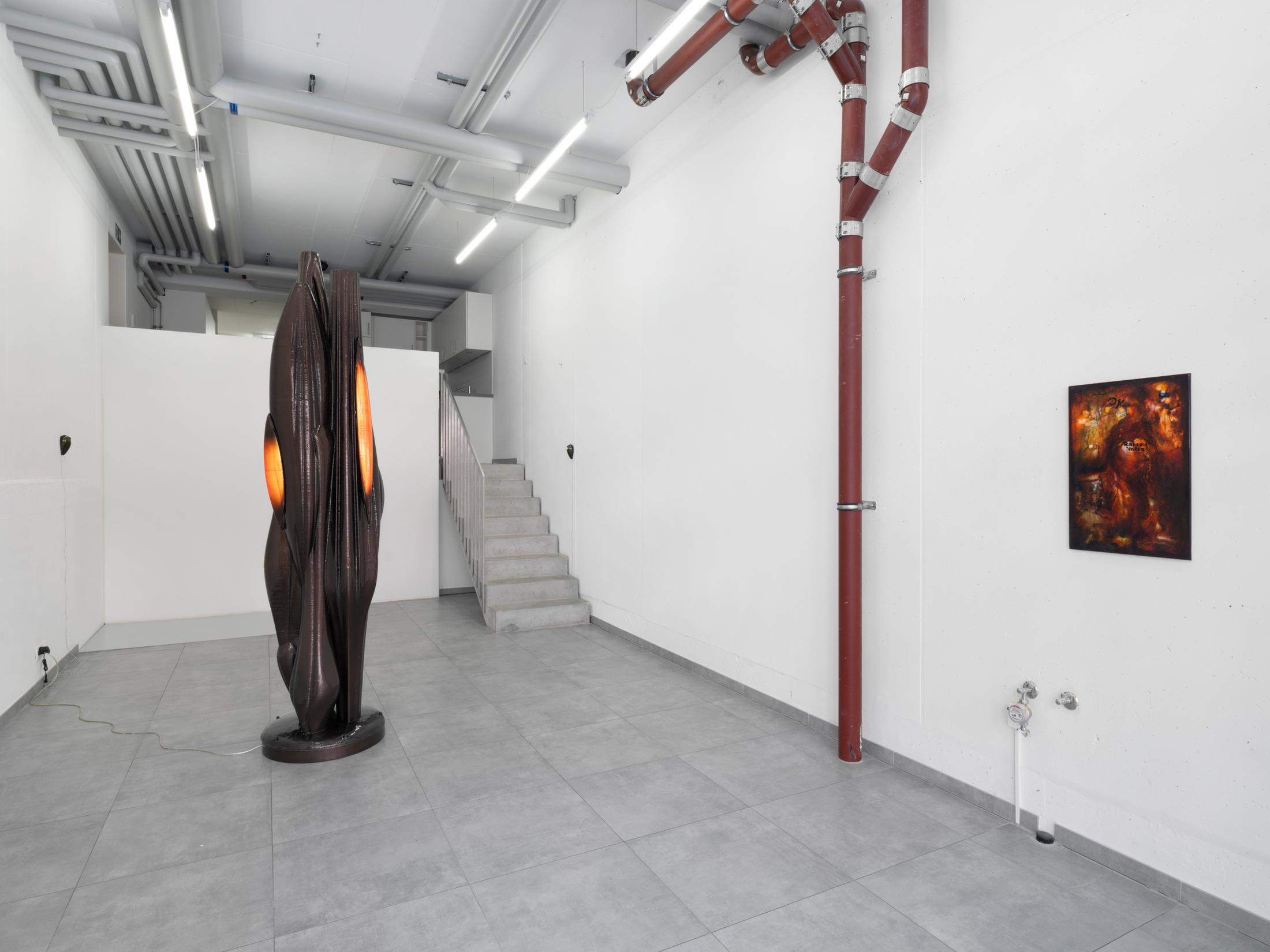 Exhibition View Kim Farkas Solo Show «We're still here» at All Stars, Lausanne, 2023 / Photo: Julien Gremaud / Courtesy: the artist and All Stars