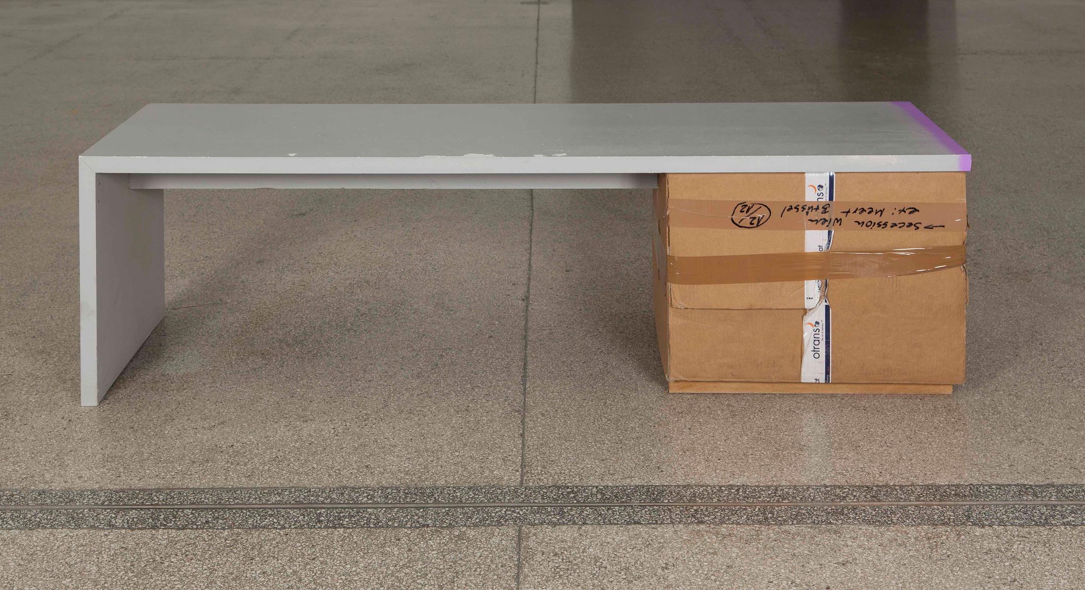 Exhibition View Klara Lidén Soloshow «Now Two Three» at Weiss Falk, Basel, 2019 / Photo: Flavio Karrer / Courtesy: the artist and Weiss Falk