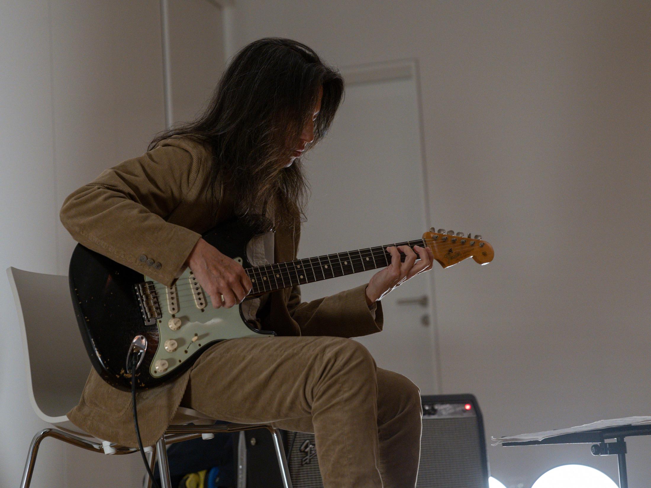 Exhibition View Groupshow «Modern Nature: An Hommage to Derek Jarman, part II; view on Alessandra Novaga, I Should Have Been a Gardener, live, 2020» at La Becque, La Tour-de-Peilz, 2020 / Photo: Julien Gremaud / Courtesy: the artists and La Becque