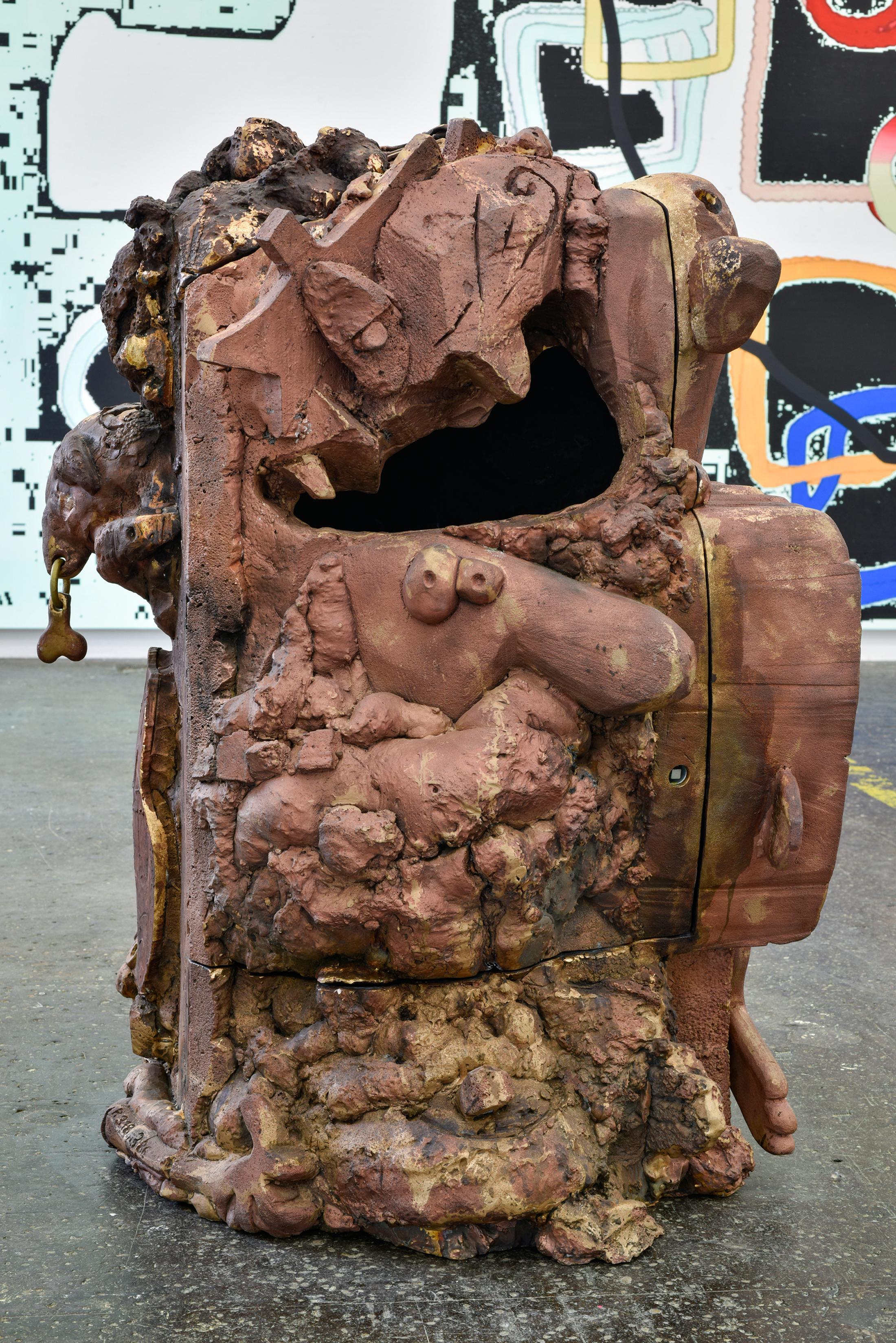 Exhibition View Groupshow «La fine ligne; view on Linus Bill and Adrien Horni, Bronze, p. 329, 381, 2020» at Kunst Halle Sankt Gallen, St. Gallen, 2020 / Photo: Kunst Halle Sankt Gallen, Sebastian Schaub / Courtesy: Construction and Transport Directorate of the Canton of Bern, Office for Land and Buildings