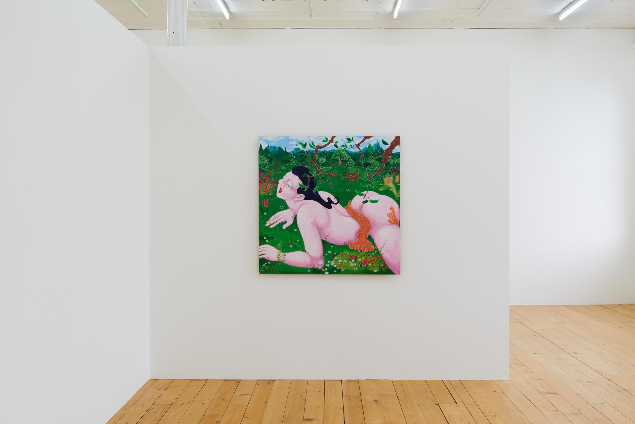 Exhibition View Group Show «La main-pleur; view on JEREMY, La Poïa, 2020» at Kunsthalle Friart, Fribourg, 2022-2023 / Photo: Guillaume Python / Courtesy: the artists and Kunsthalle Friart