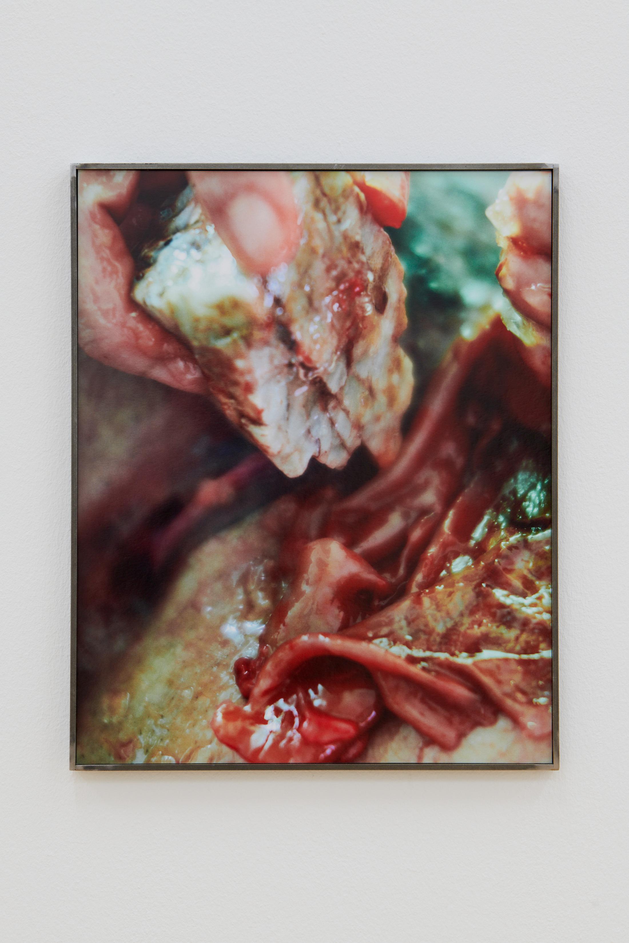 Exhibition View Group Show «La main-pleur; view on Julie Folly, High Vibration Frequencies (Detail), 2022» at Kunsthalle Friart, Fribourg, 2022-2023 / Photo: Guillaume Python / Courtesy: the artists and Kunsthalle Friart